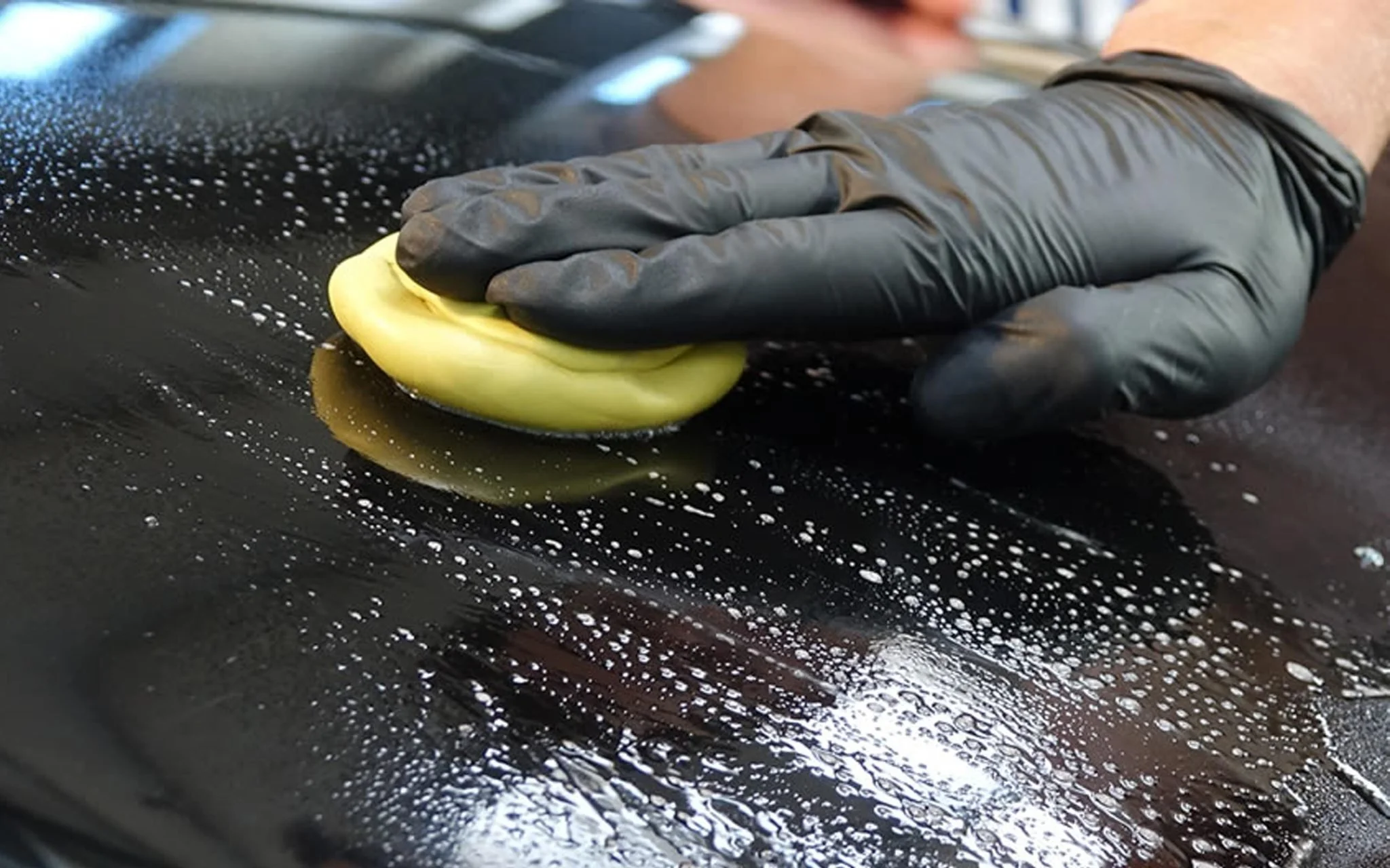 Clay bar decontamination