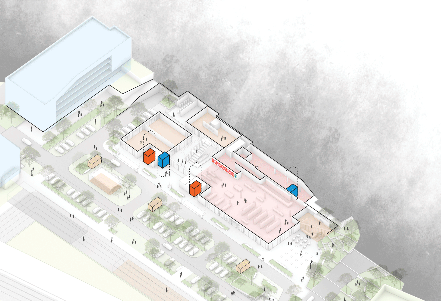 BIM-Schema für das Ortszentrum von Hart bei Graz