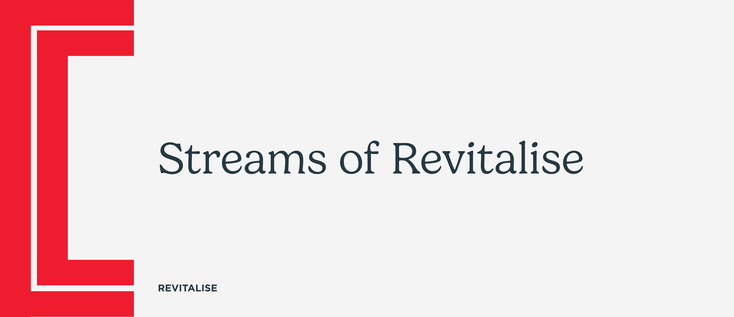 Streams of Revitalise