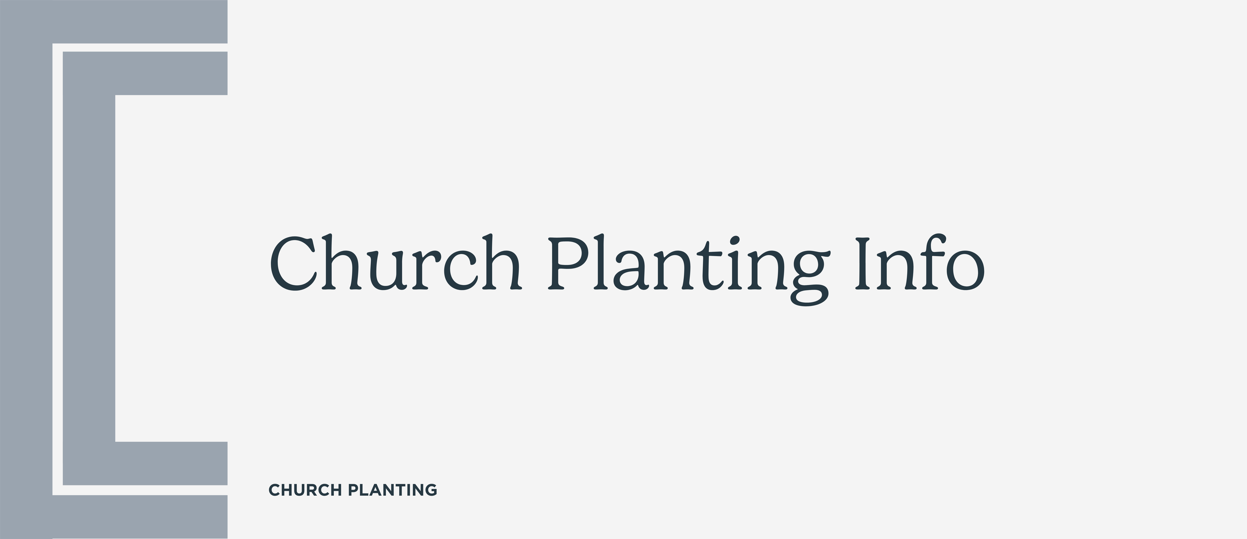 Church Planting Info