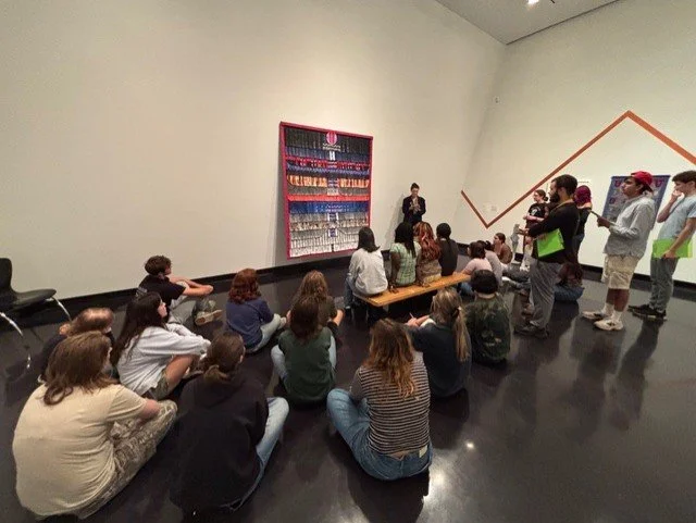 Visual analysis with Skidmore College students, 2025.