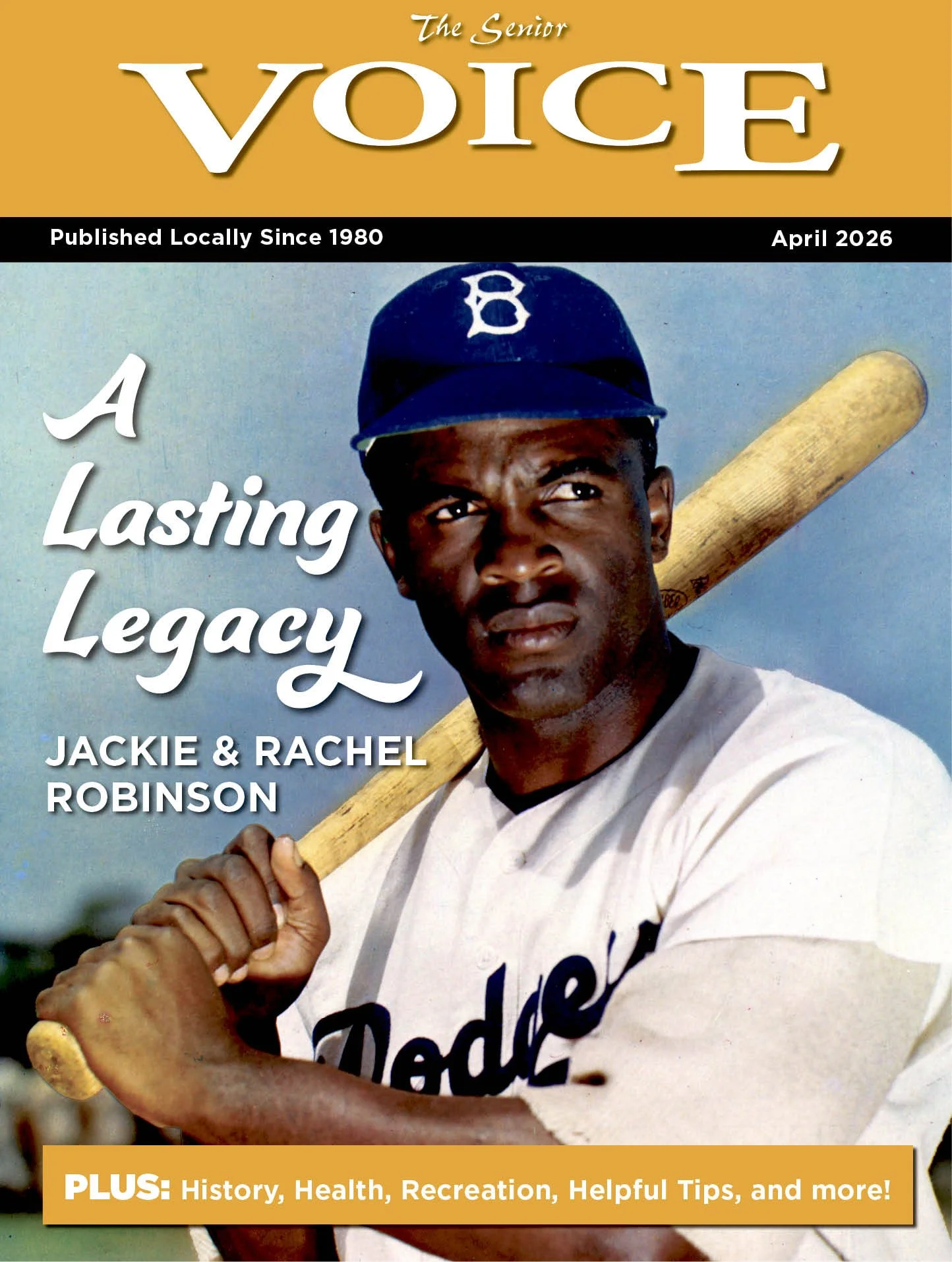 Senior Voice April Issue cover