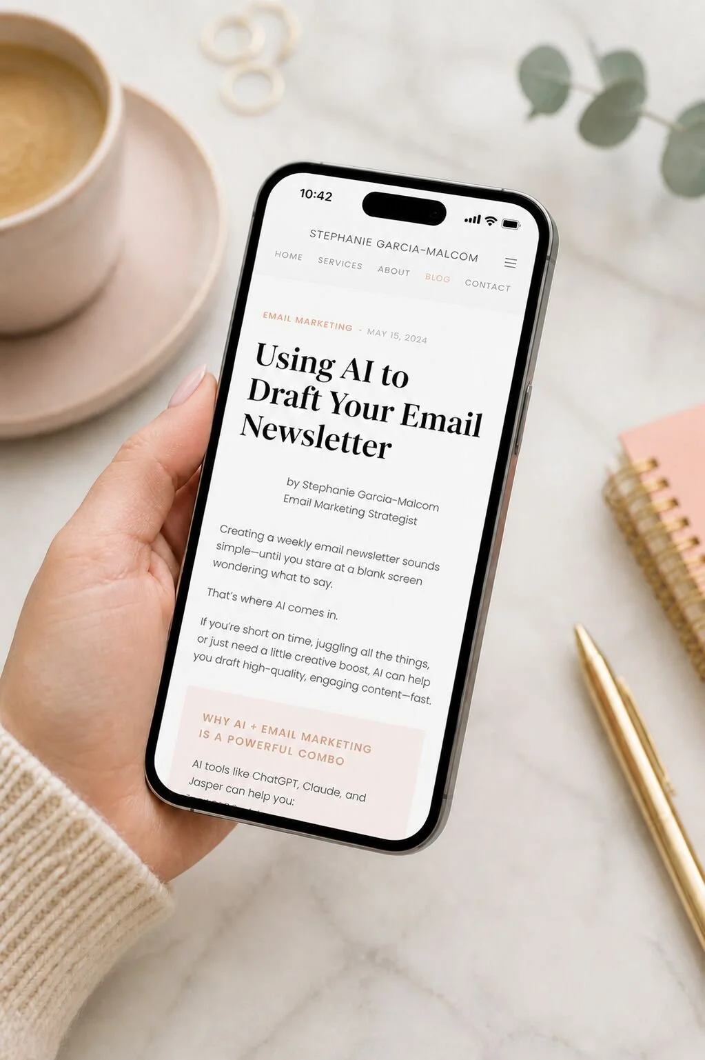 Using AI to Draft Your Email Newsletter Without Sounding Like Every Other Brand in the Inbox