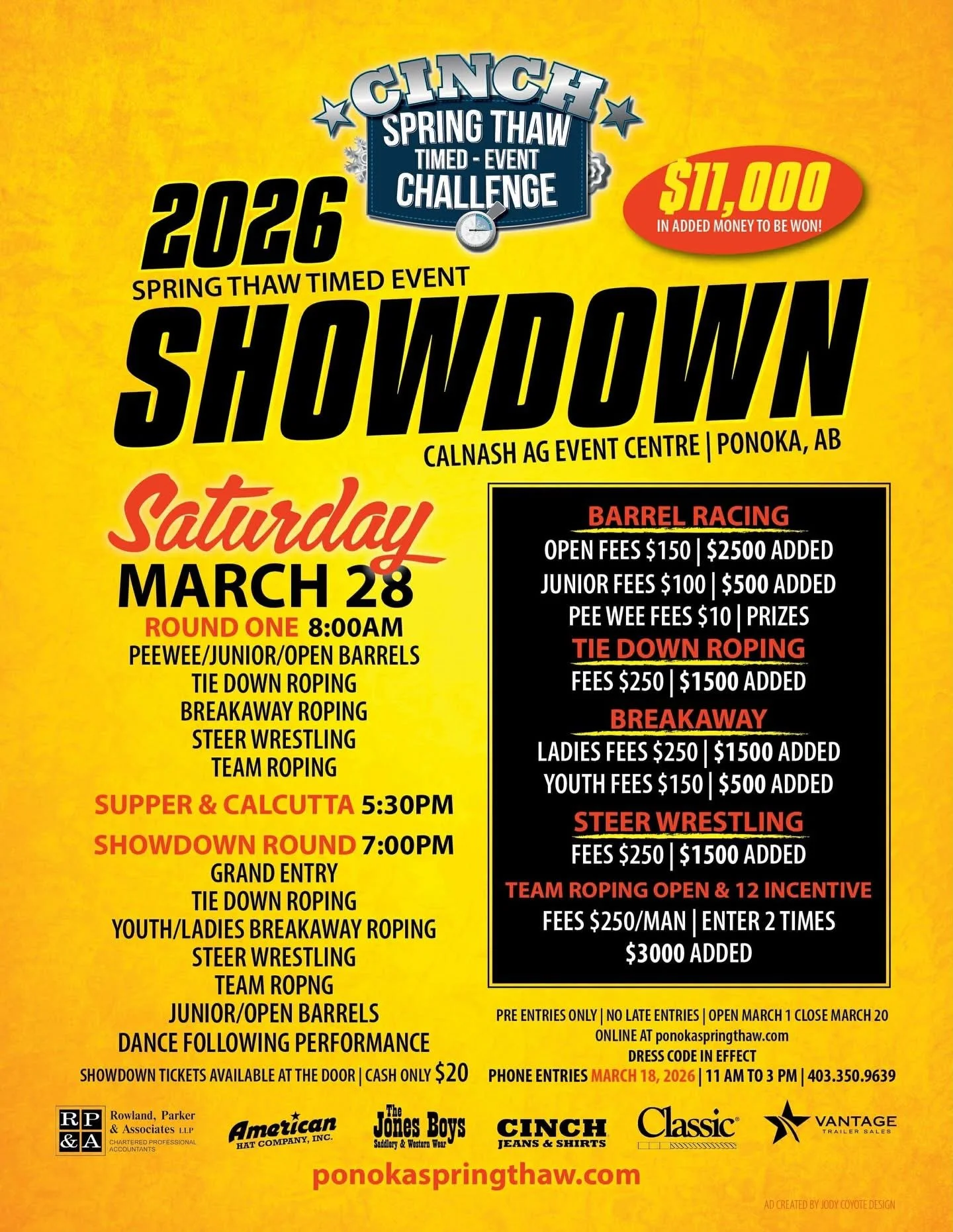 Spring thaw Timed Event Showdown 