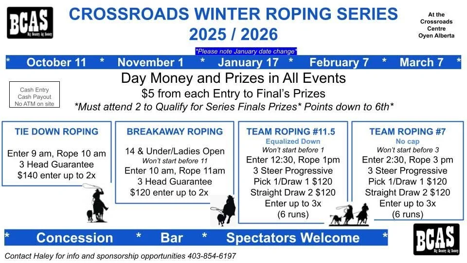 Crossroads Winter Roping Series 