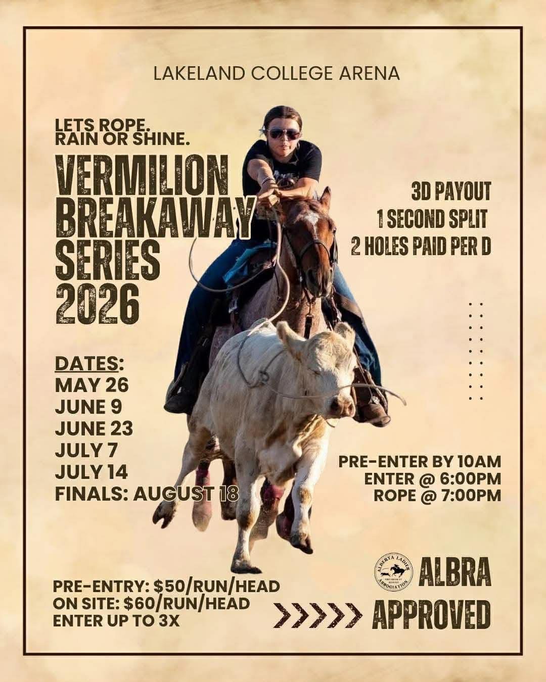Vermilion Breakaway Series - FINALS 