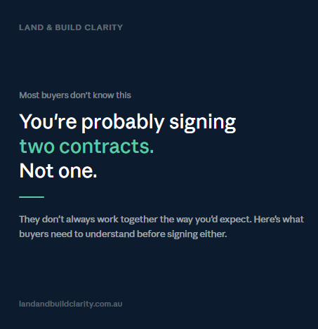 You're Probably Signing Two Contracts. Most Buyers Don't Realise That. 