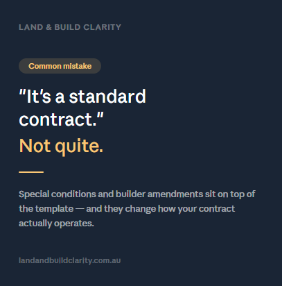 Your Building Contract Isn't as Standard as It Looks
