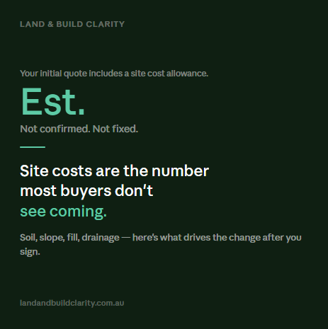 Site Costs Are the Number Most Buyers Don't See Coming