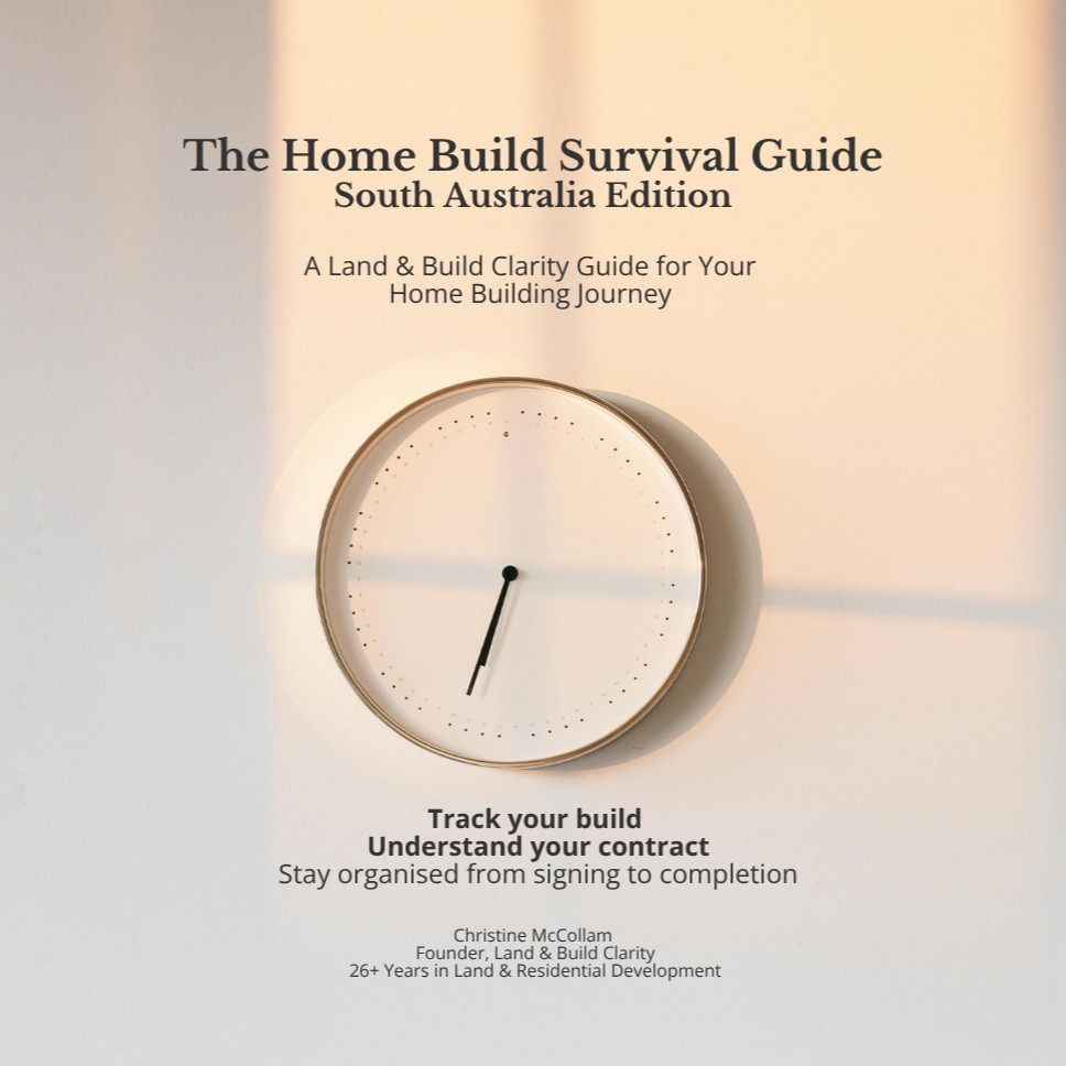 Your Home Build Survival Guide (SA or VIC)