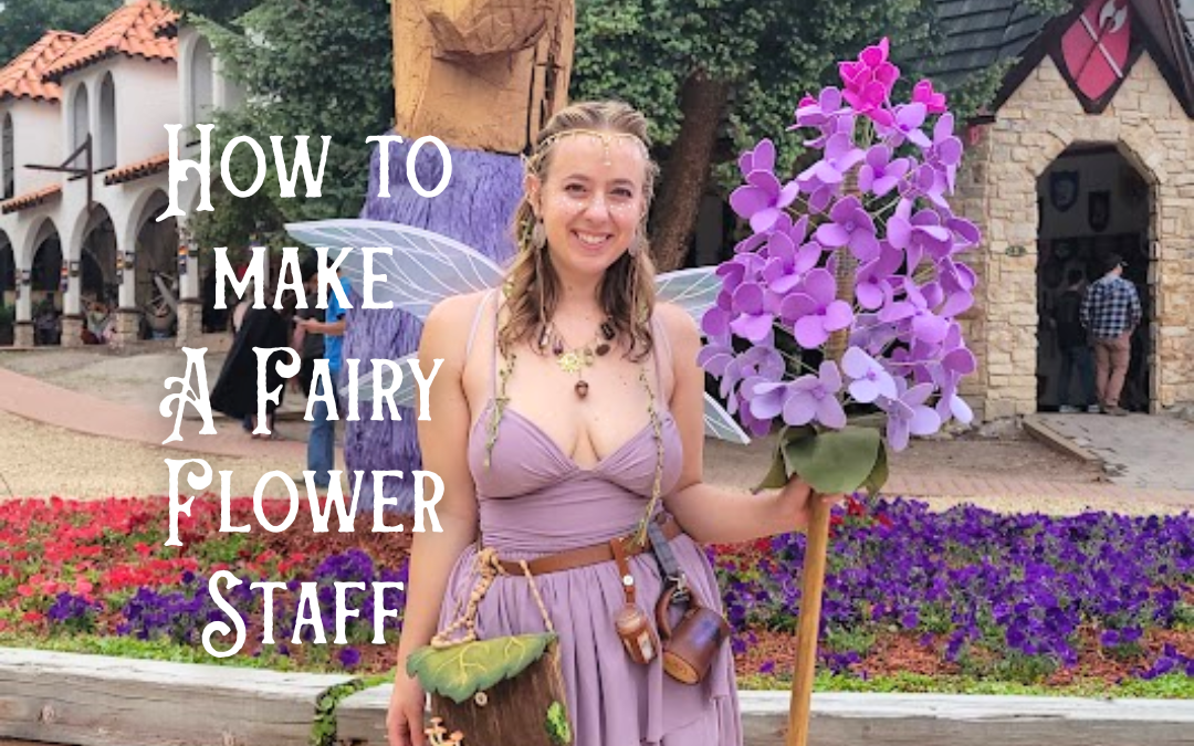 How To Make: Lilac Fairy Staff