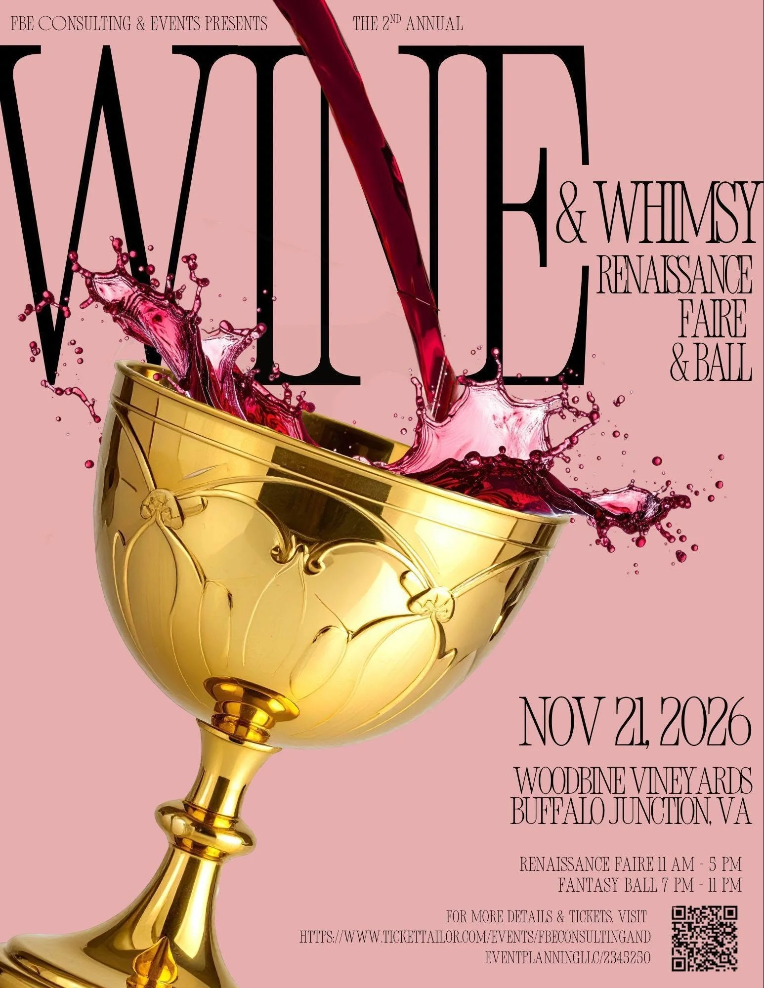 2nd Annual Wine & Whimsy Ren Fest