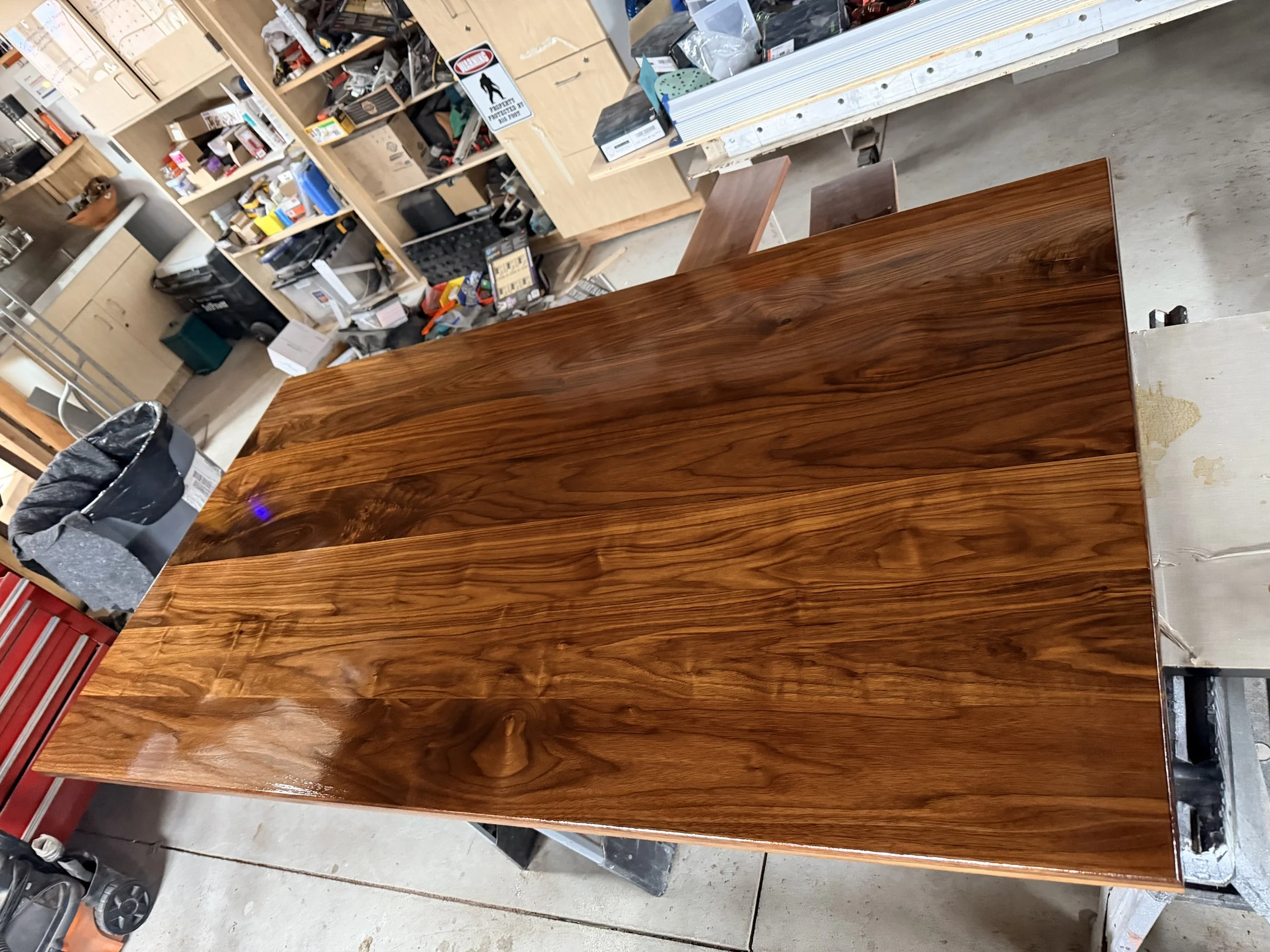 Modern Black Walnut Table "The Clarke"