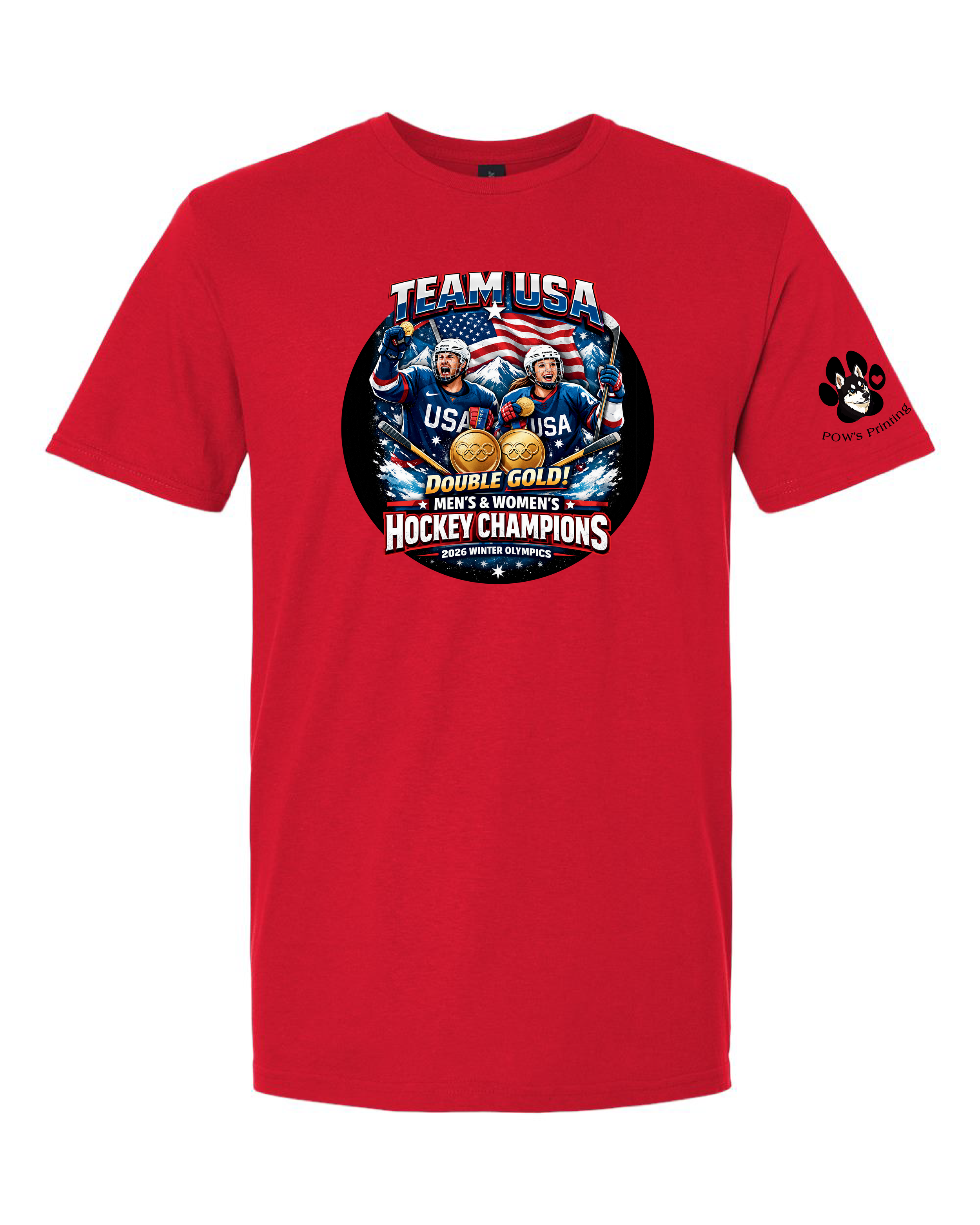 2026 Hockey Gold Winners T-shirt