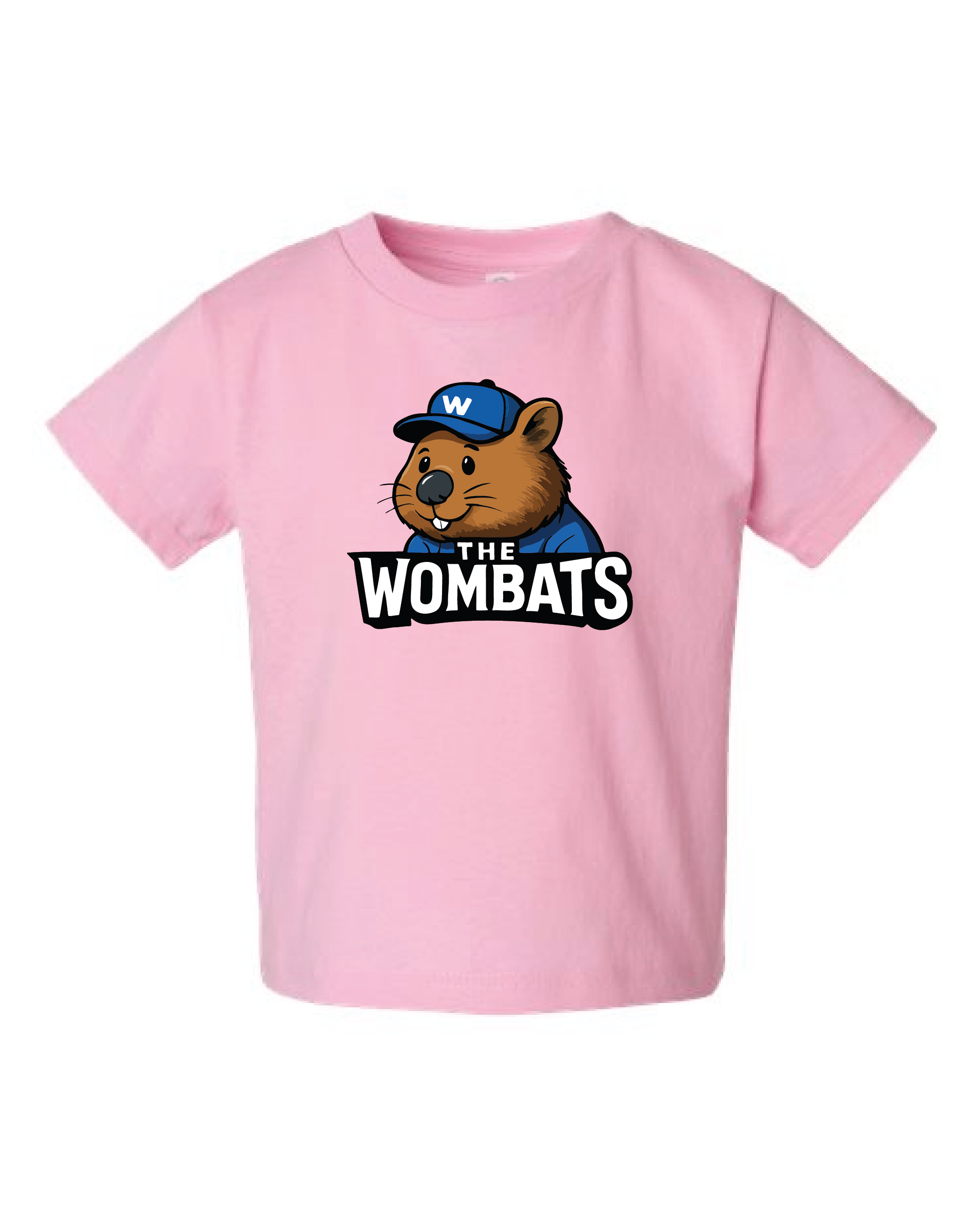 westmont wombats Toddler tshirt - Pink.png