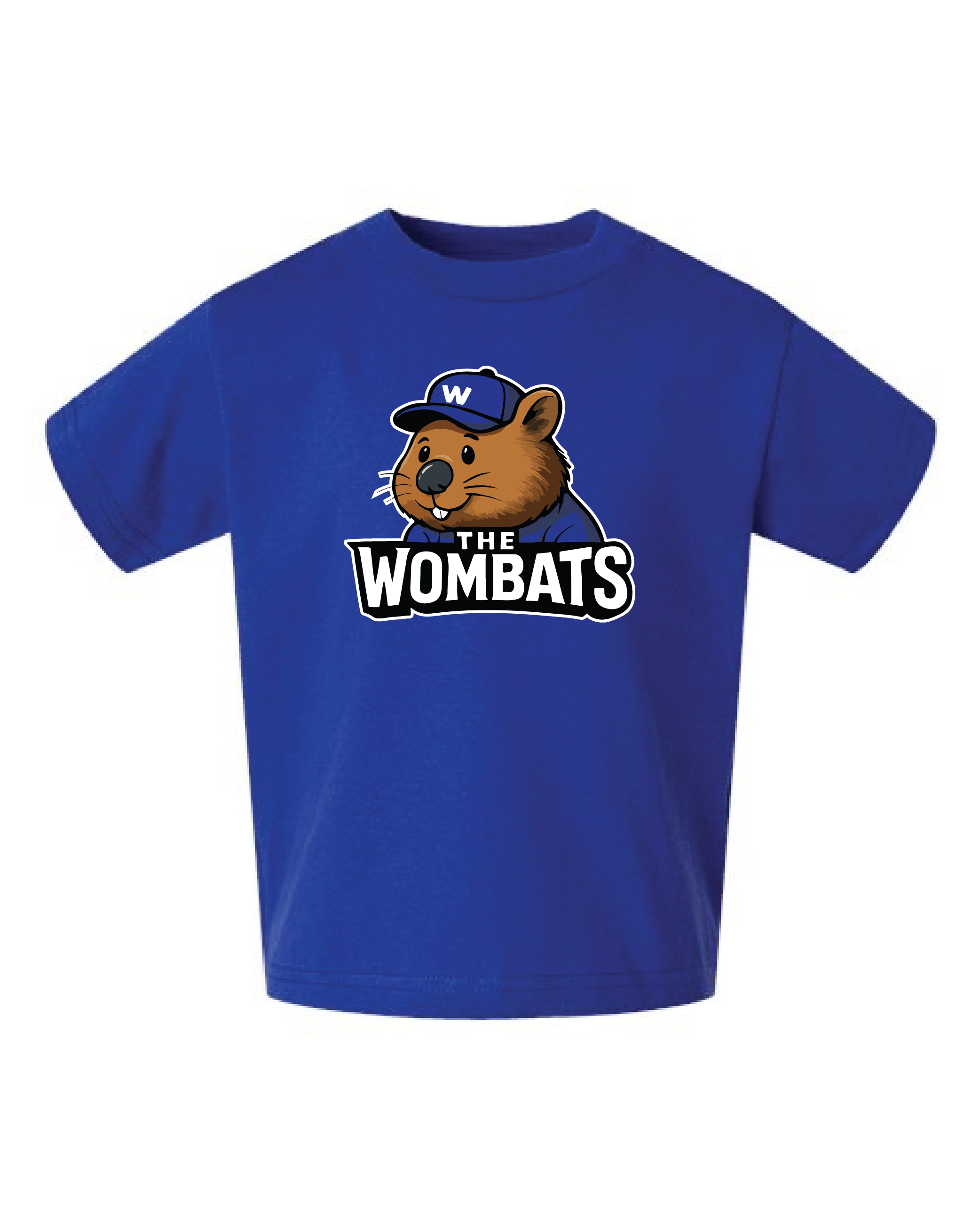 westmont wombats Toddler tshirt - Royal Blue.png