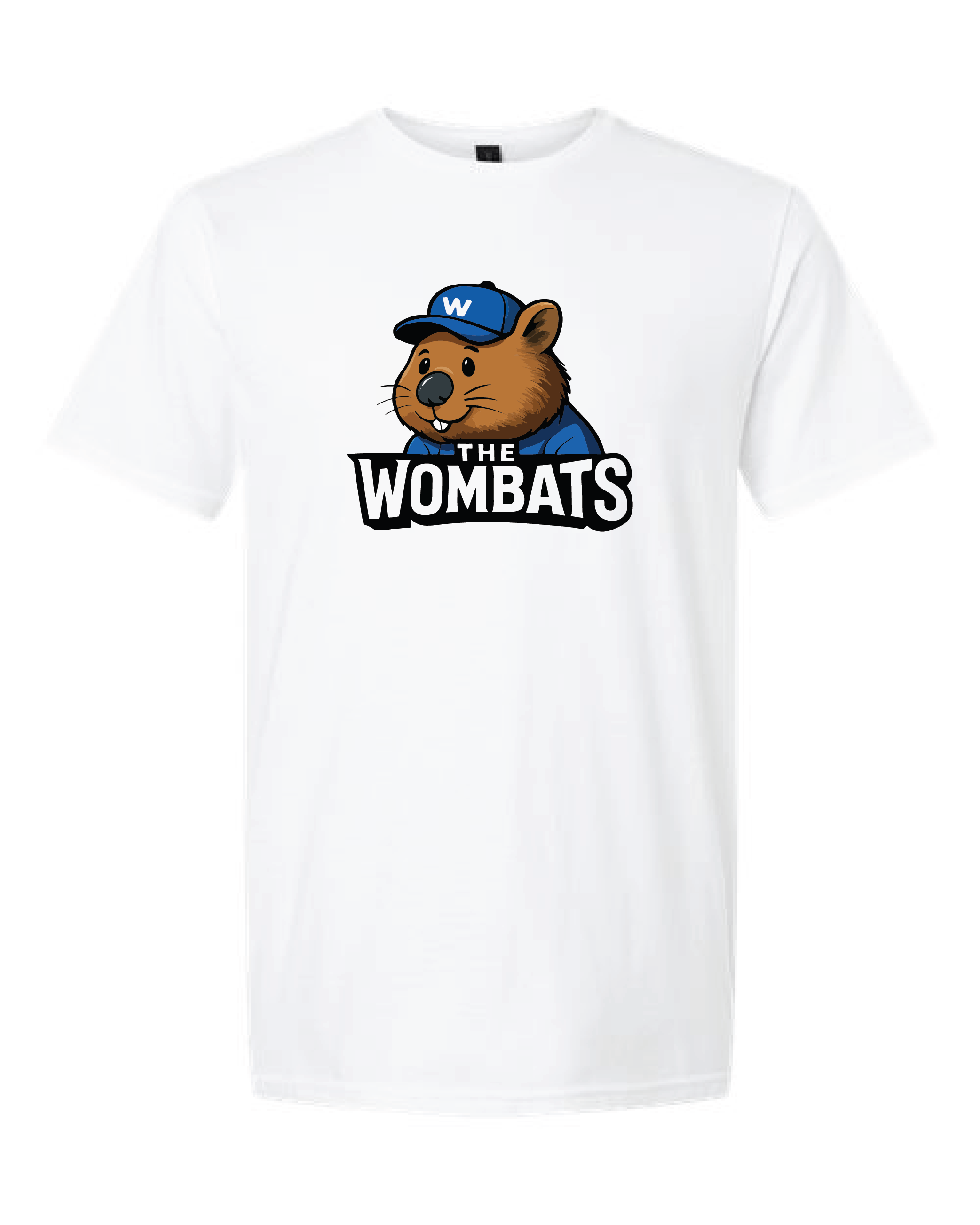 westmont wombats adult tshirt - White.png