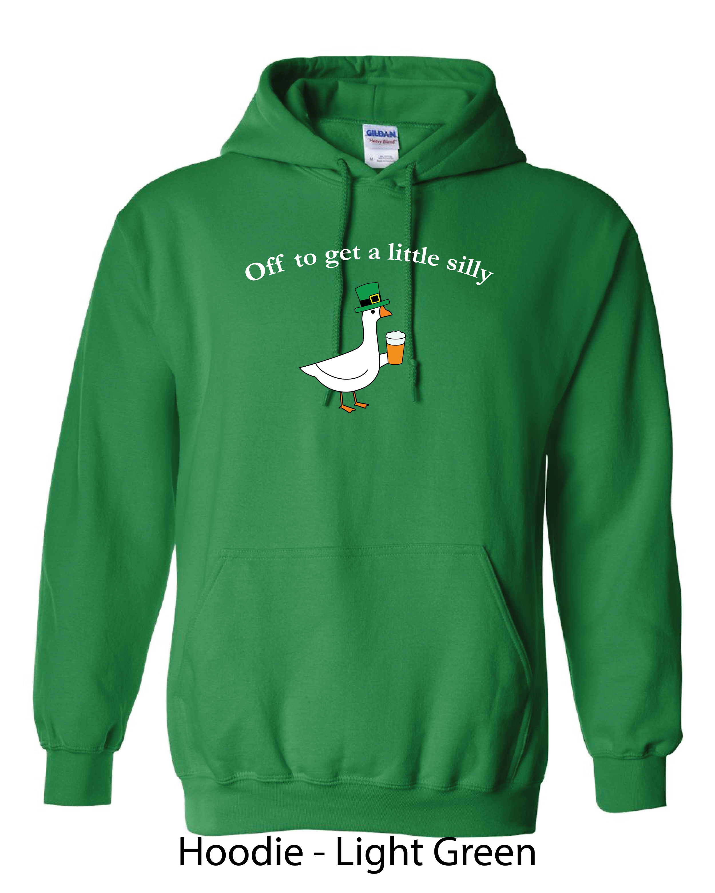 Silly Goose Hoodie - Light Green.png