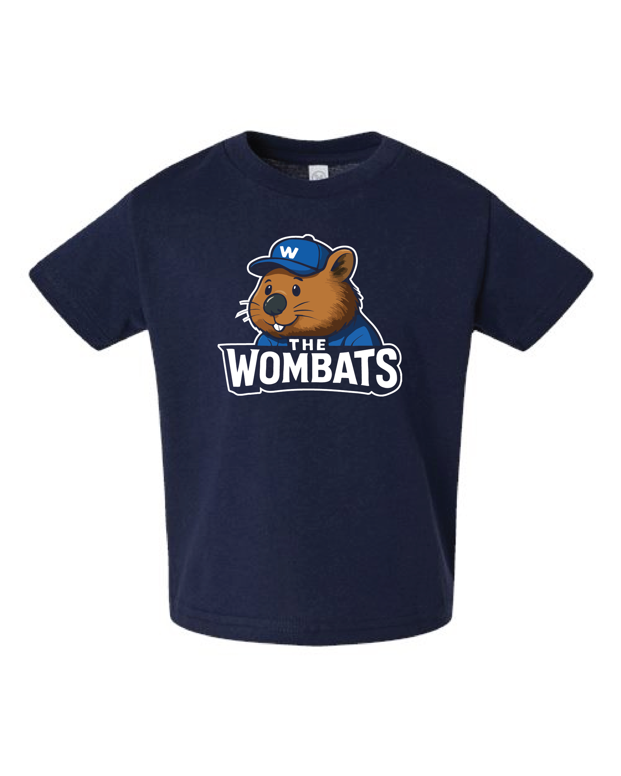 westmont wombats Toddler tshirt - Navy.png
