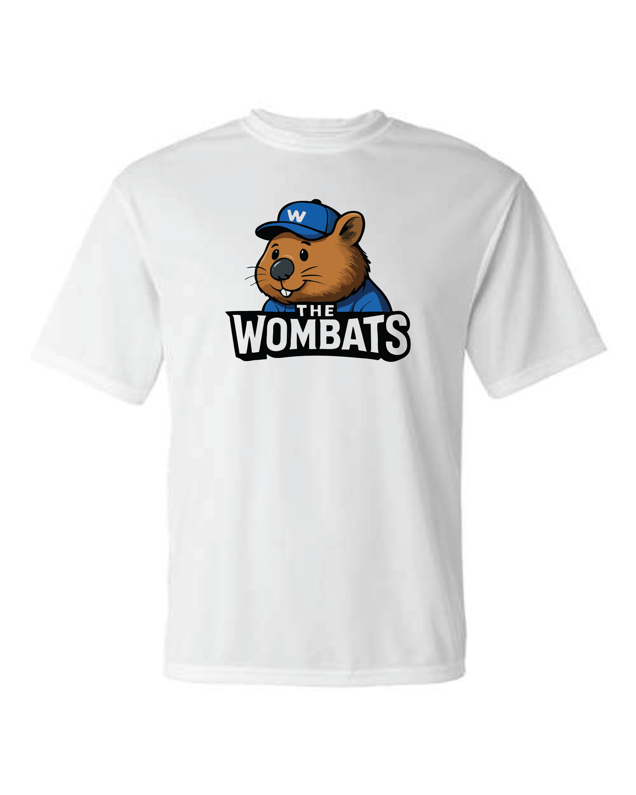 westmont wombats player tshirt - White.png