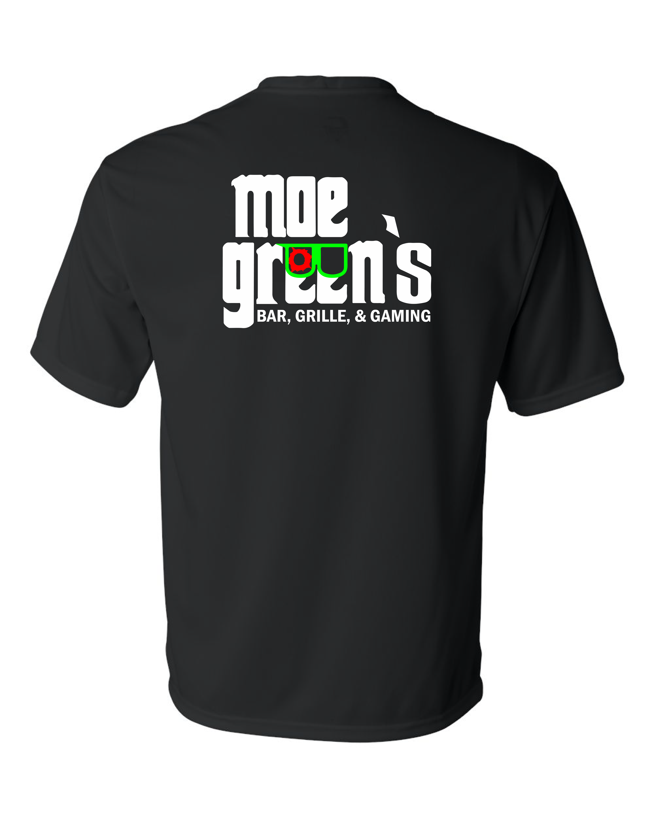 Moe Green's T-shirt Polyester back.png