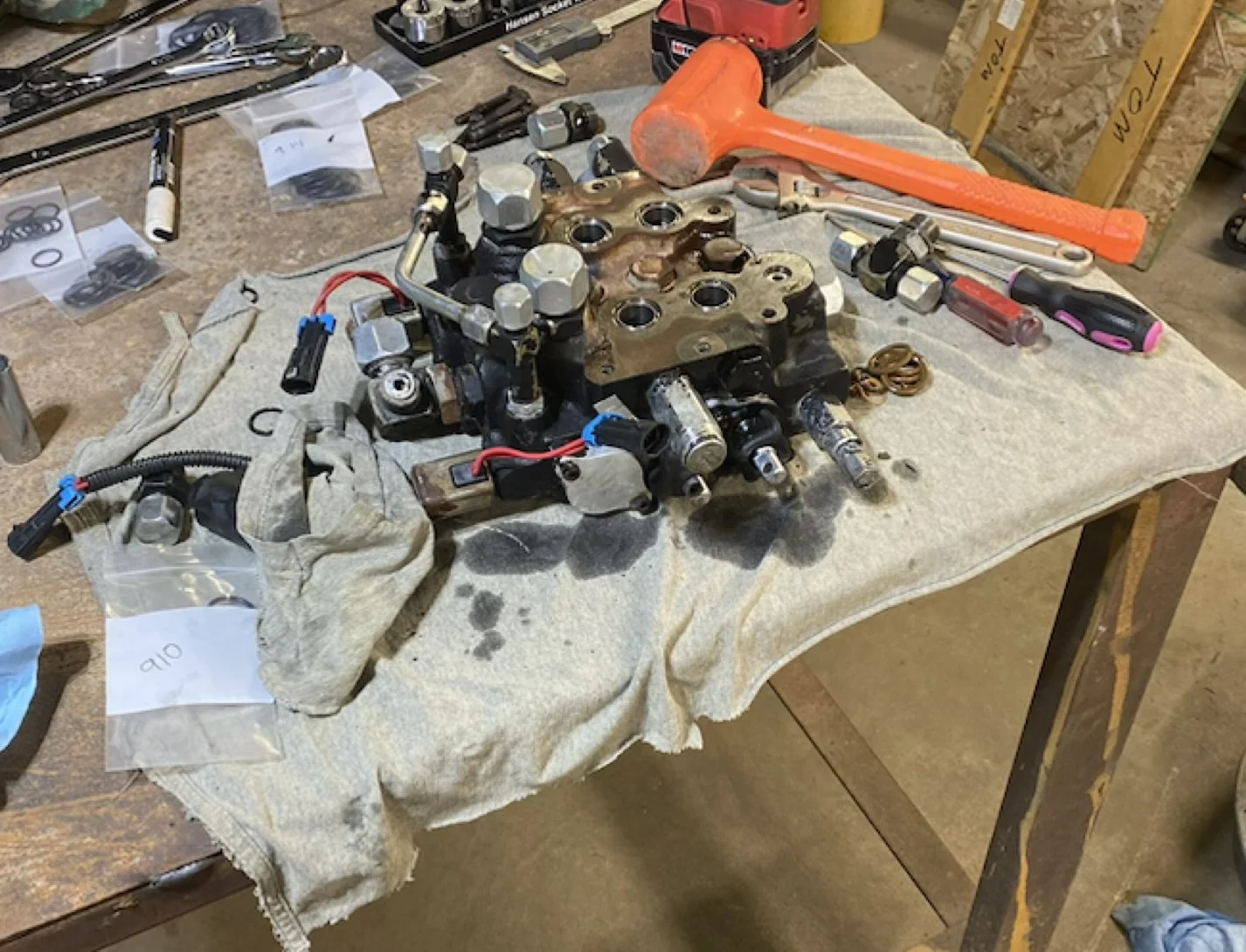 Hydraulic System Repair and Rebuild