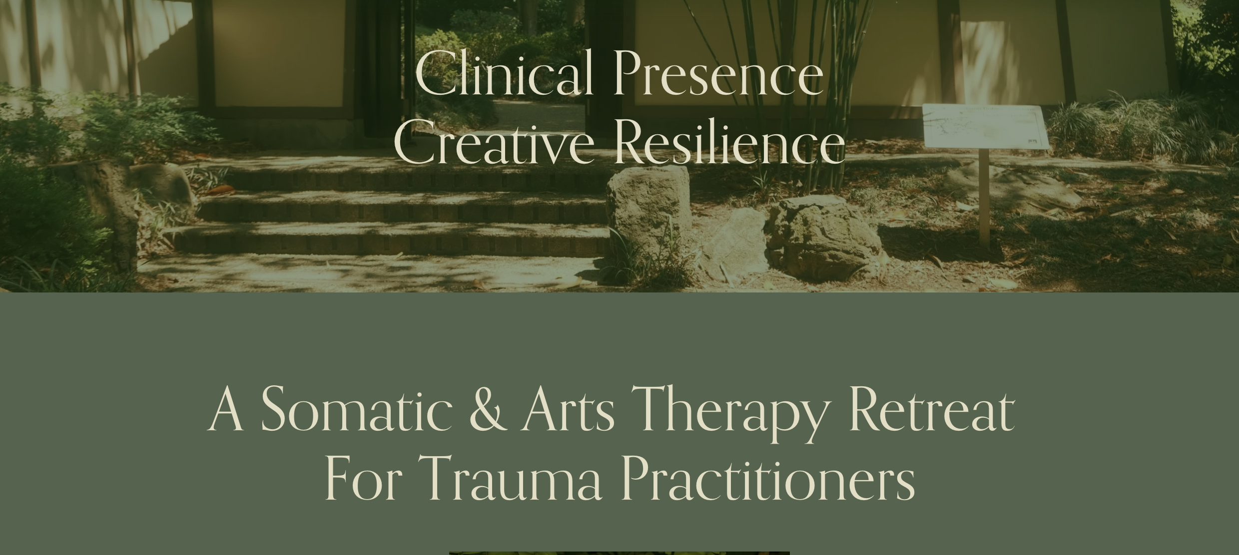Clinical Presence Creative Resiliencw