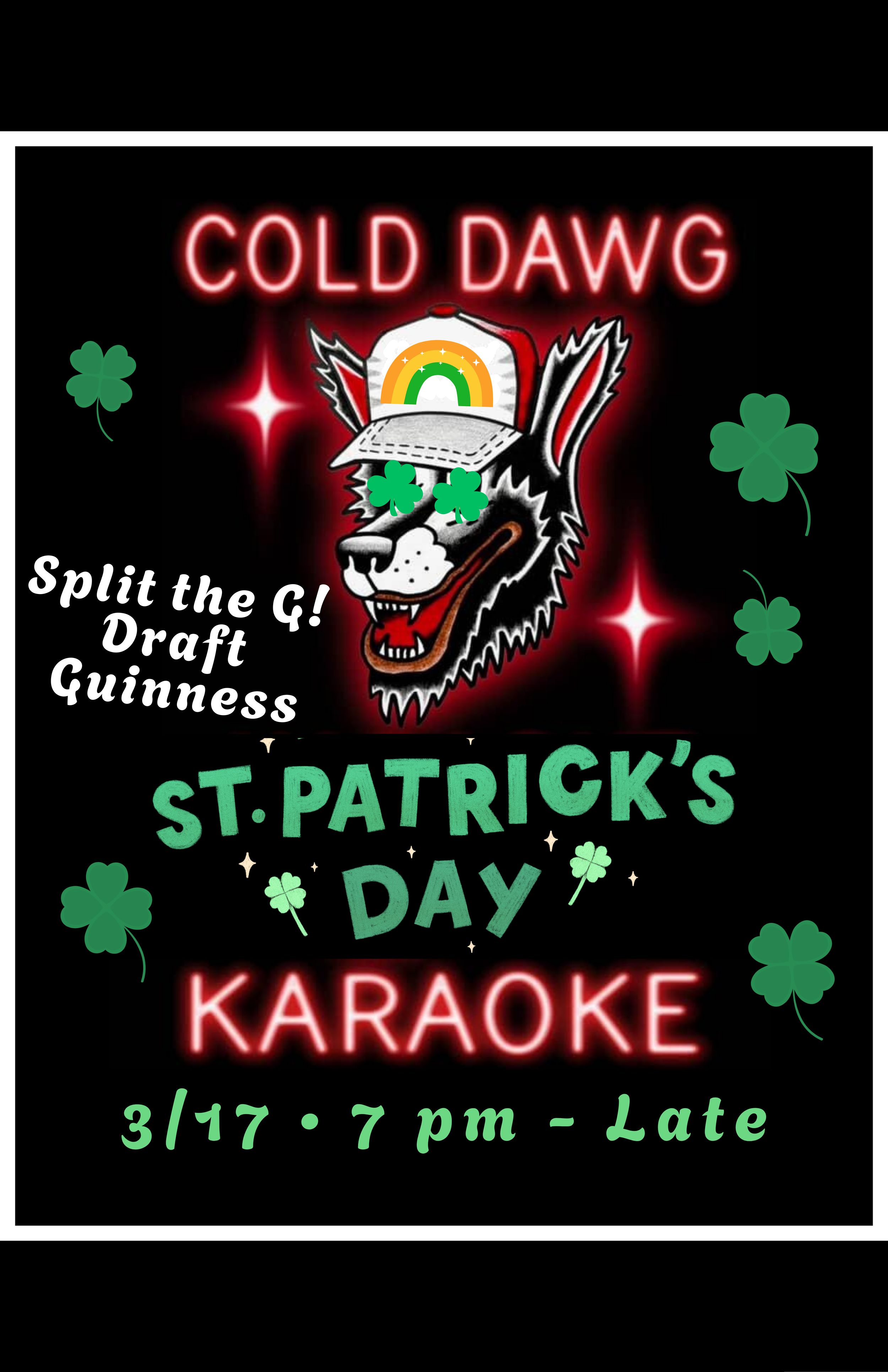 ST PATRICK’S DAY KARAOKE!