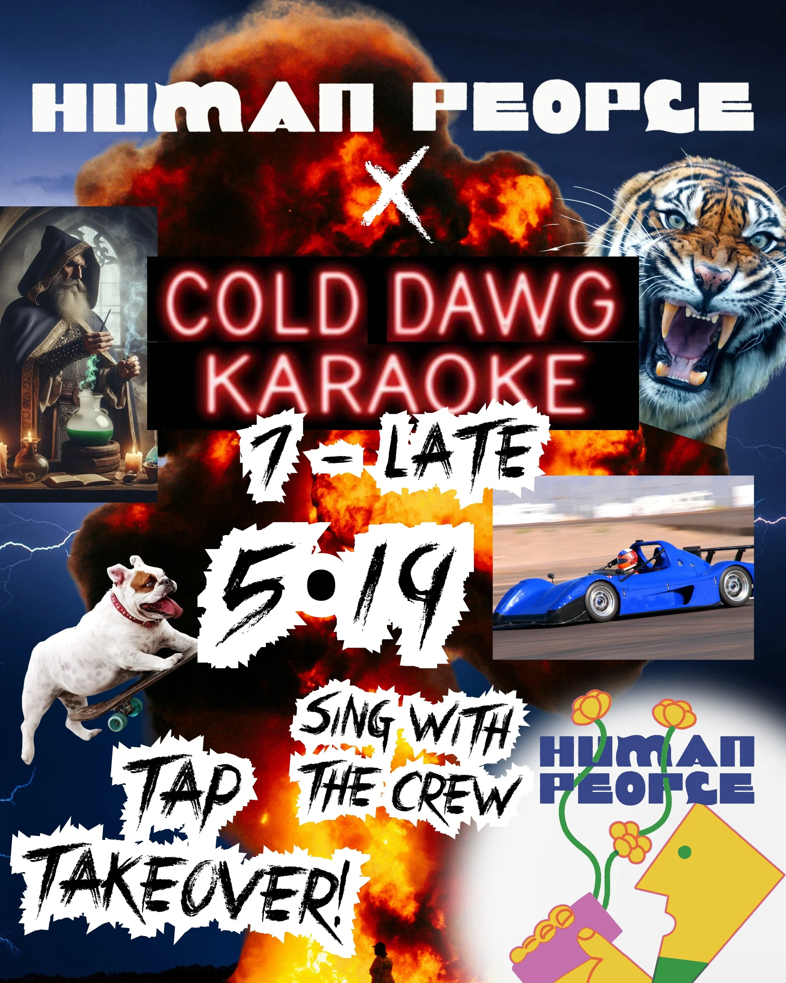 COLD DAWG X HUMAN PEOPLE KARAOKE TAKEOVER