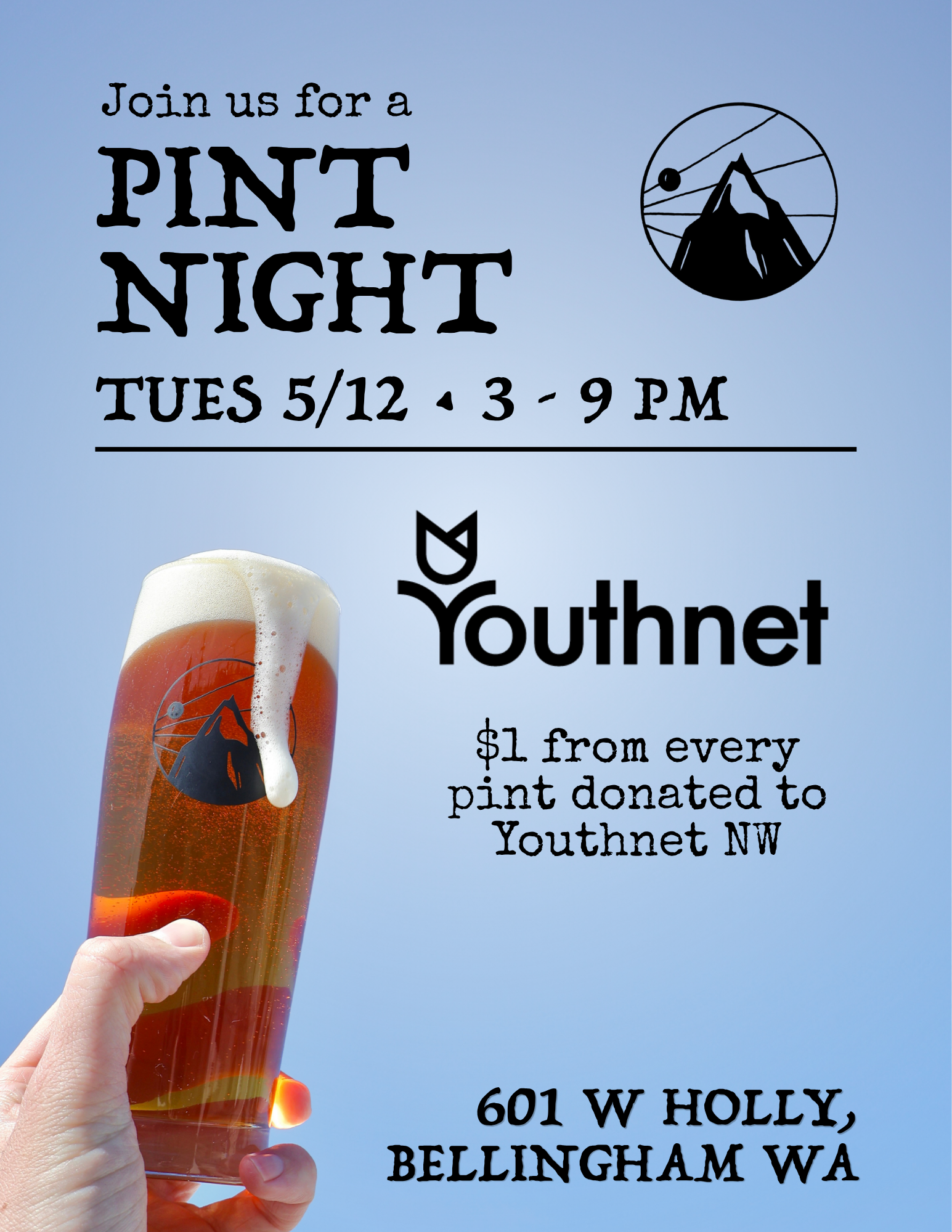 PINT NIGHT: YOUTHNET