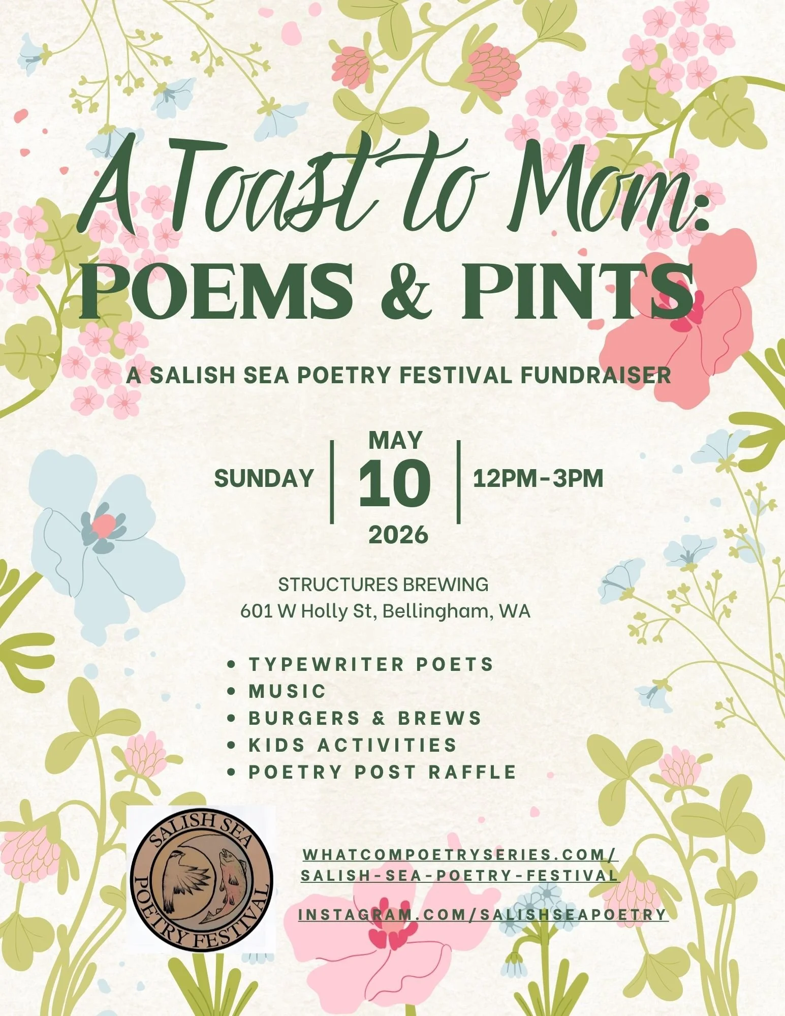 Poems & Pints: A Toast to Mom