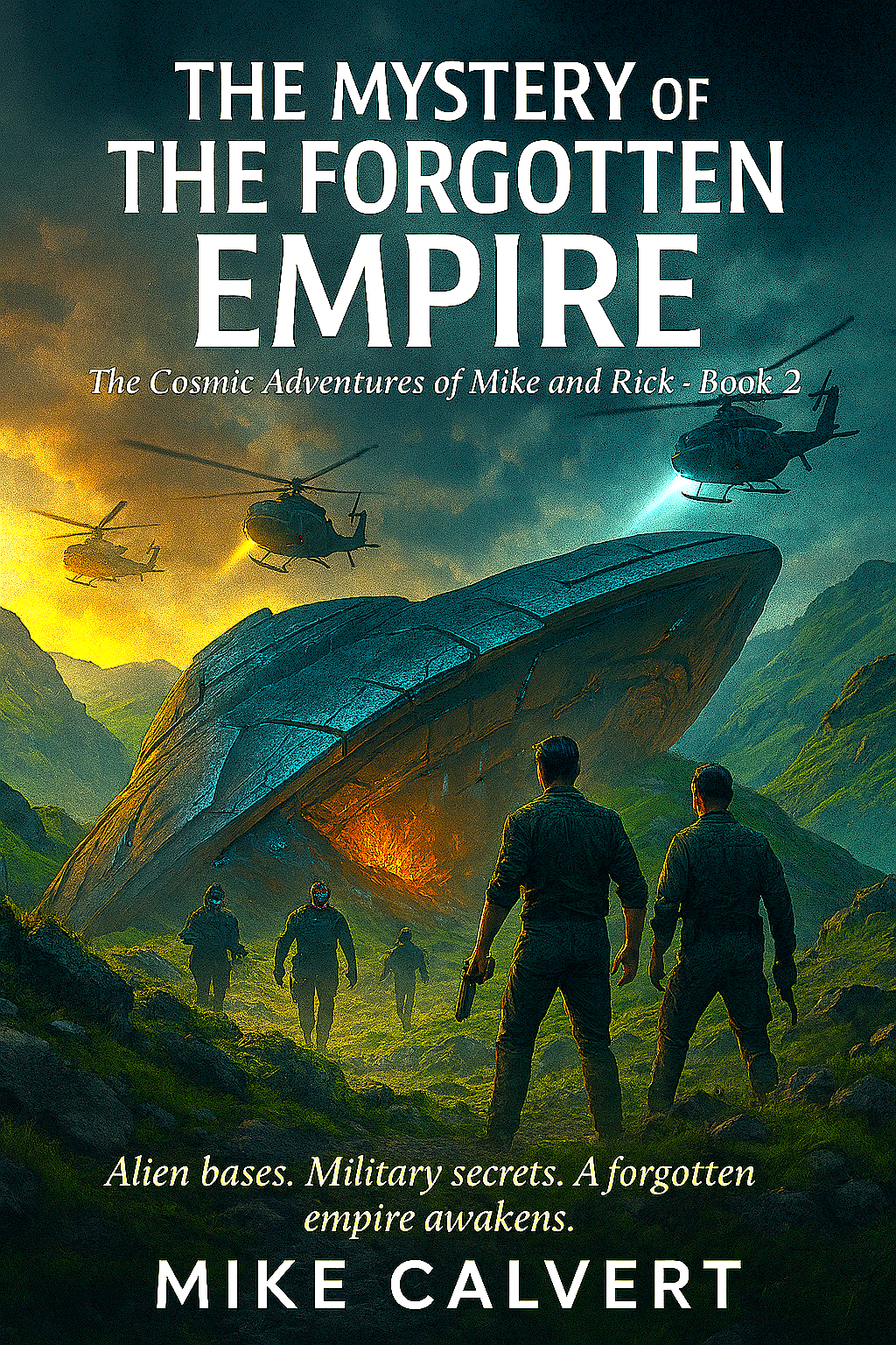 Mike Calvert Forgotten Empire cover