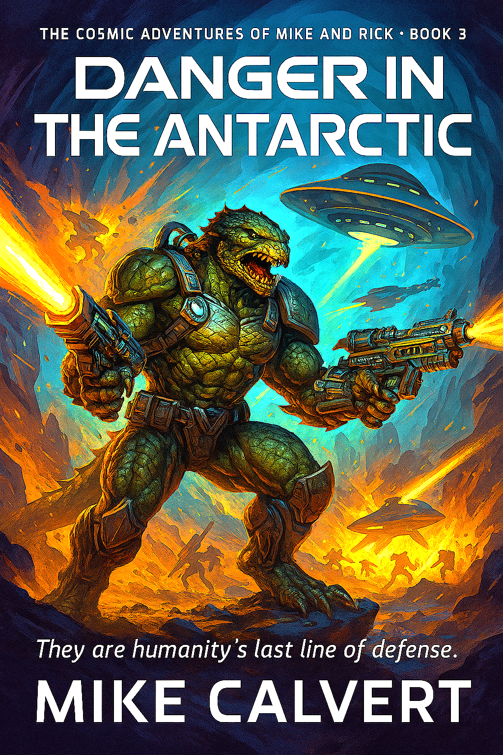 Cover Danger in the Antarctic Mike Calvert