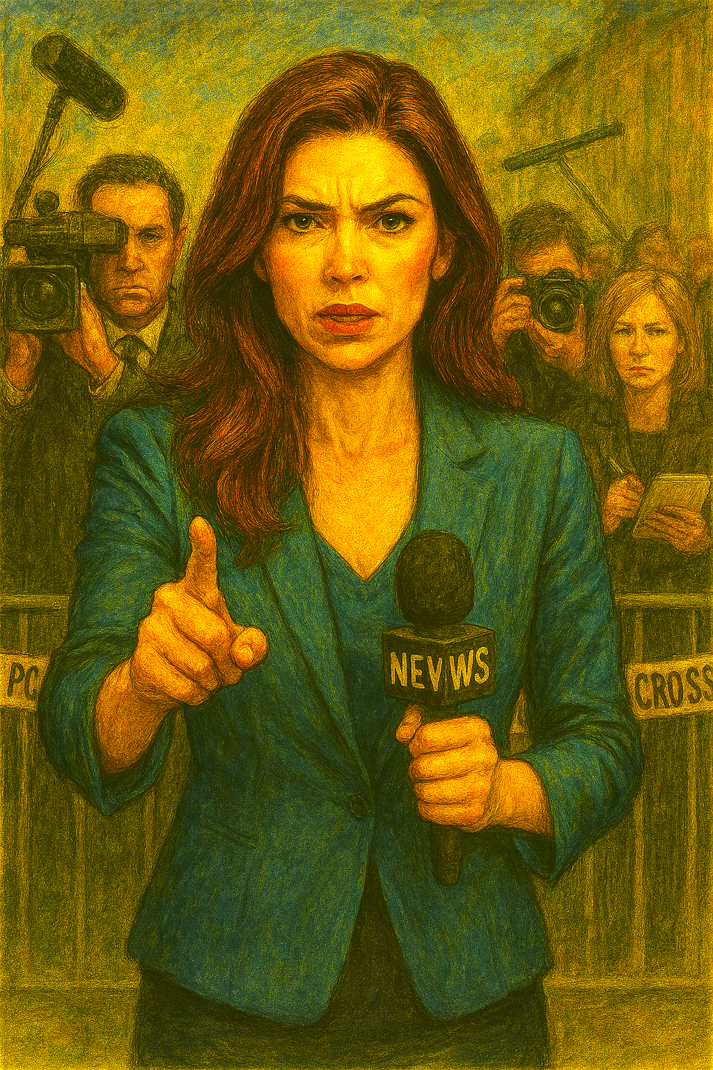 Sarah Danger in the Antarctic reporter