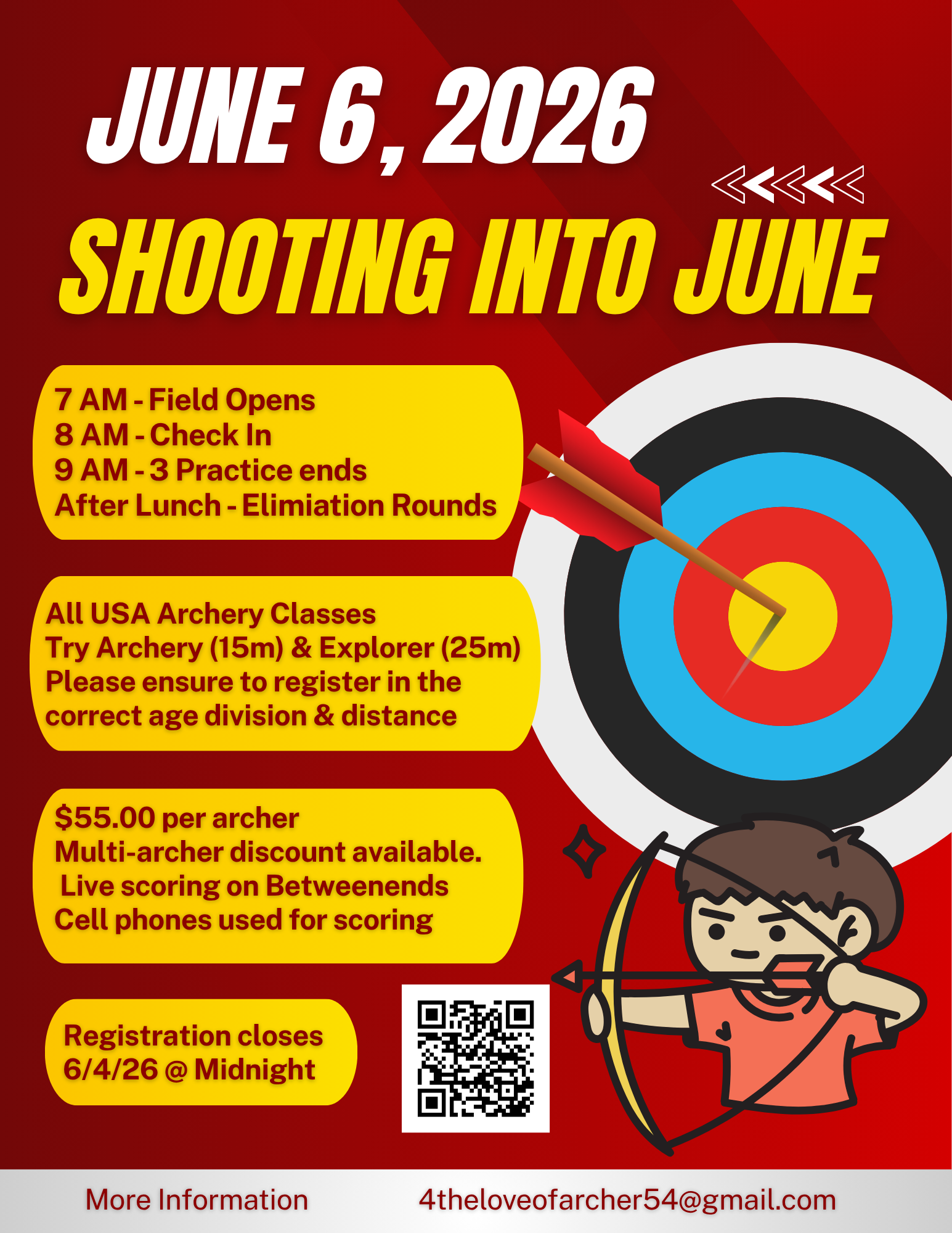 Shooting Into June