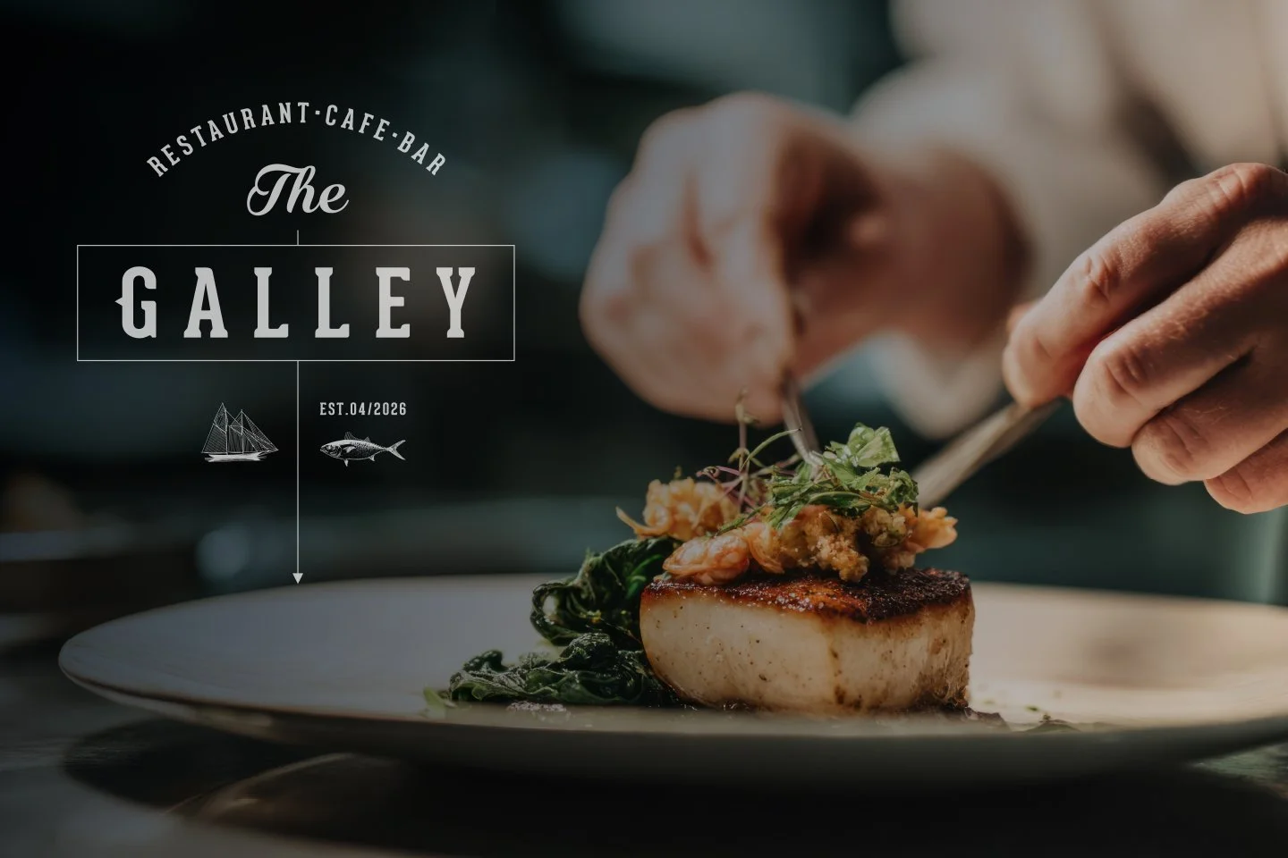 Restaurant branding: The Galley