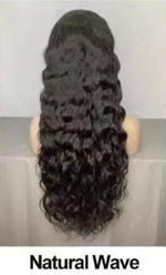 Rich Doll Natural Wave Unit – 22 Inch | 180% Density | 13x4 Transparent Lace