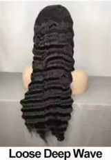 Loose Wave 13x4 Transparent Lace Wig – 180% Density | 100% Human Hair