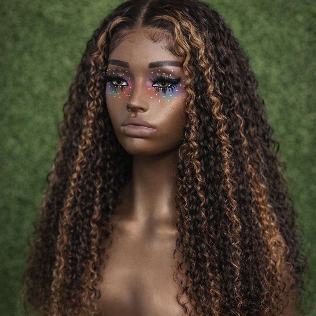 Deep Wave | 13x6 Transparent Lace | 100% Human Hair (Copy)