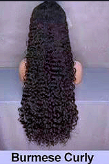 Burmese Curly — 13x4 Transparent Lace, 180% Density