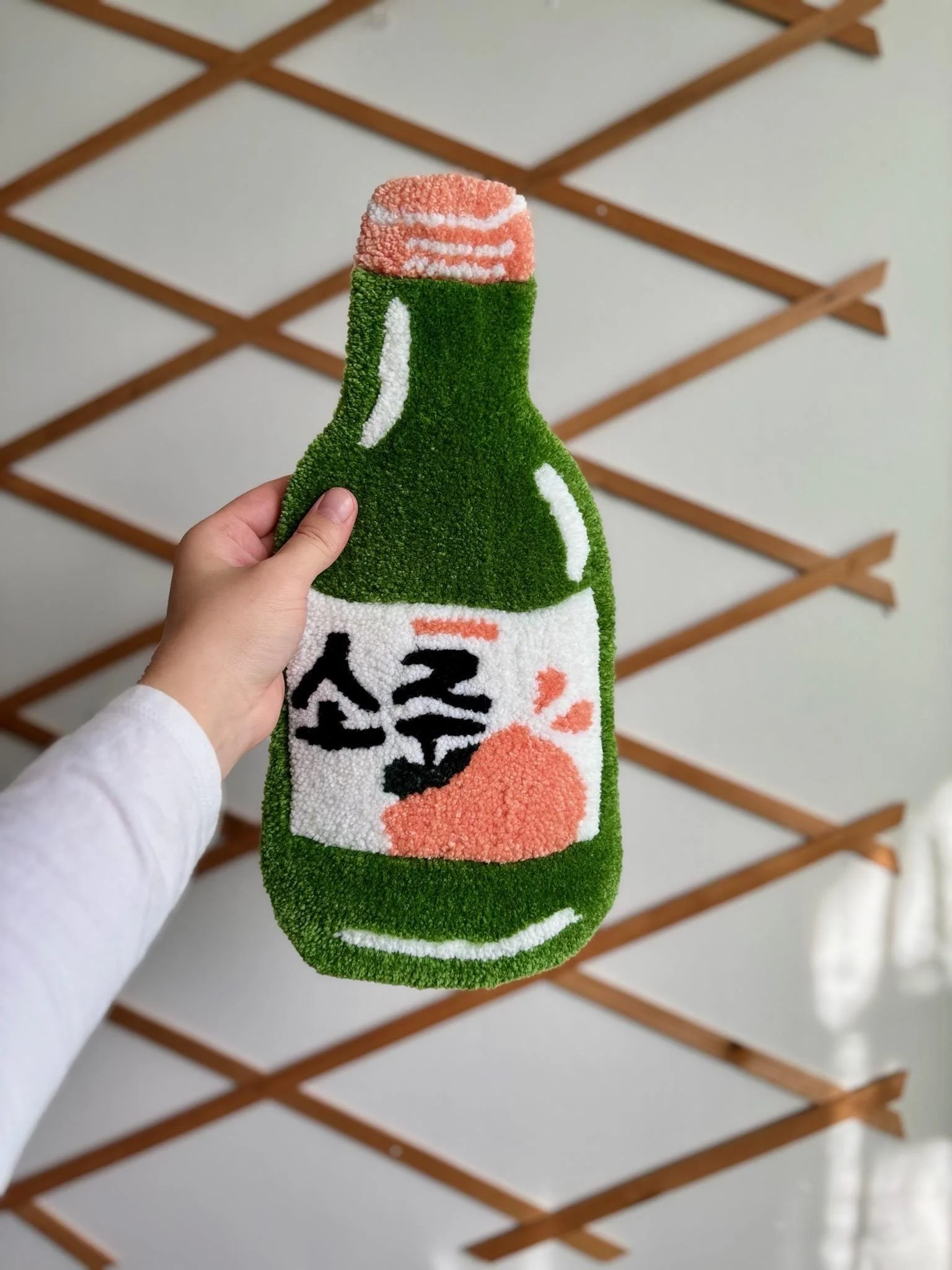 Soju Bottle Rug