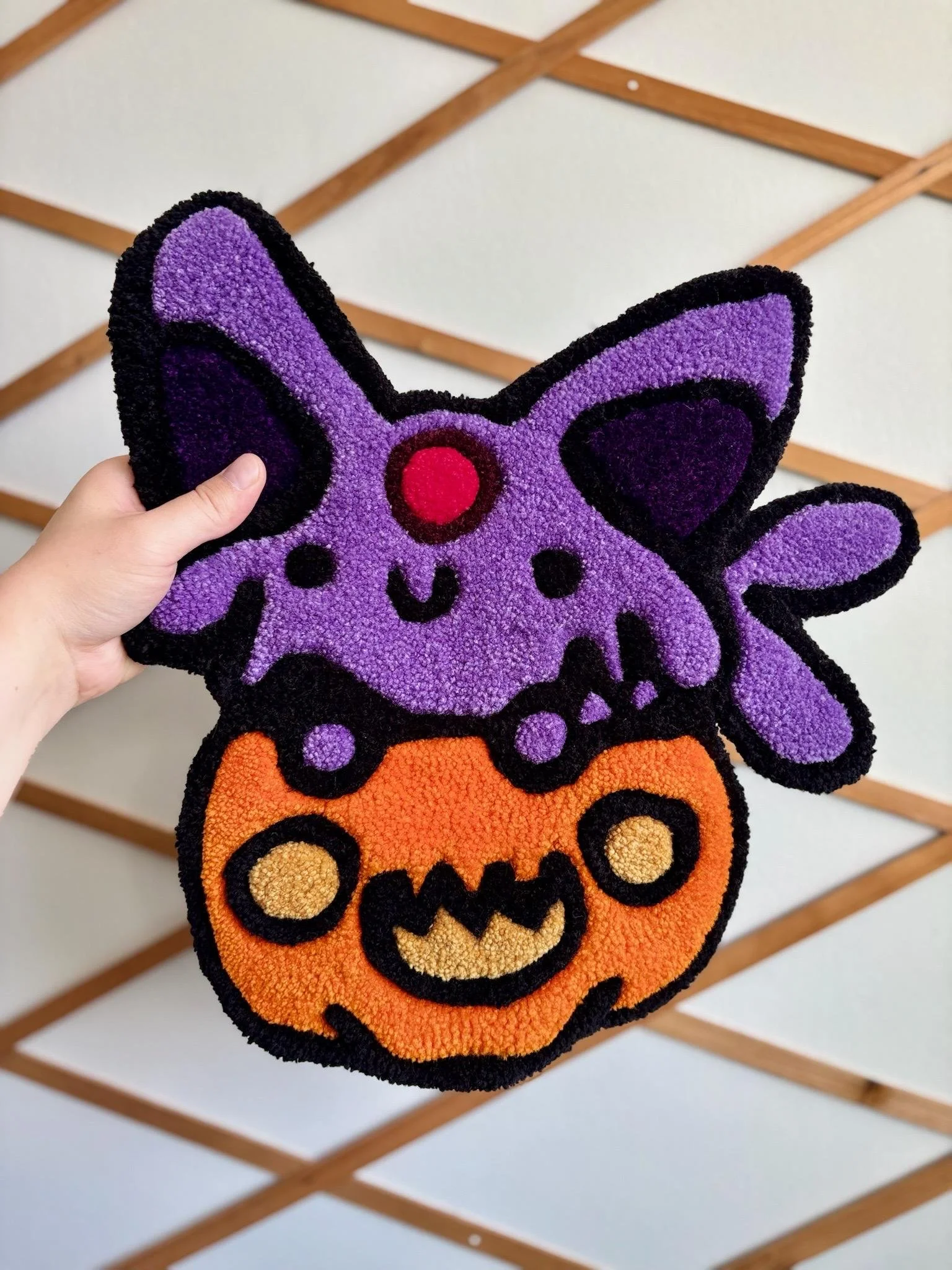 Eeveelution Pumpkin Rug