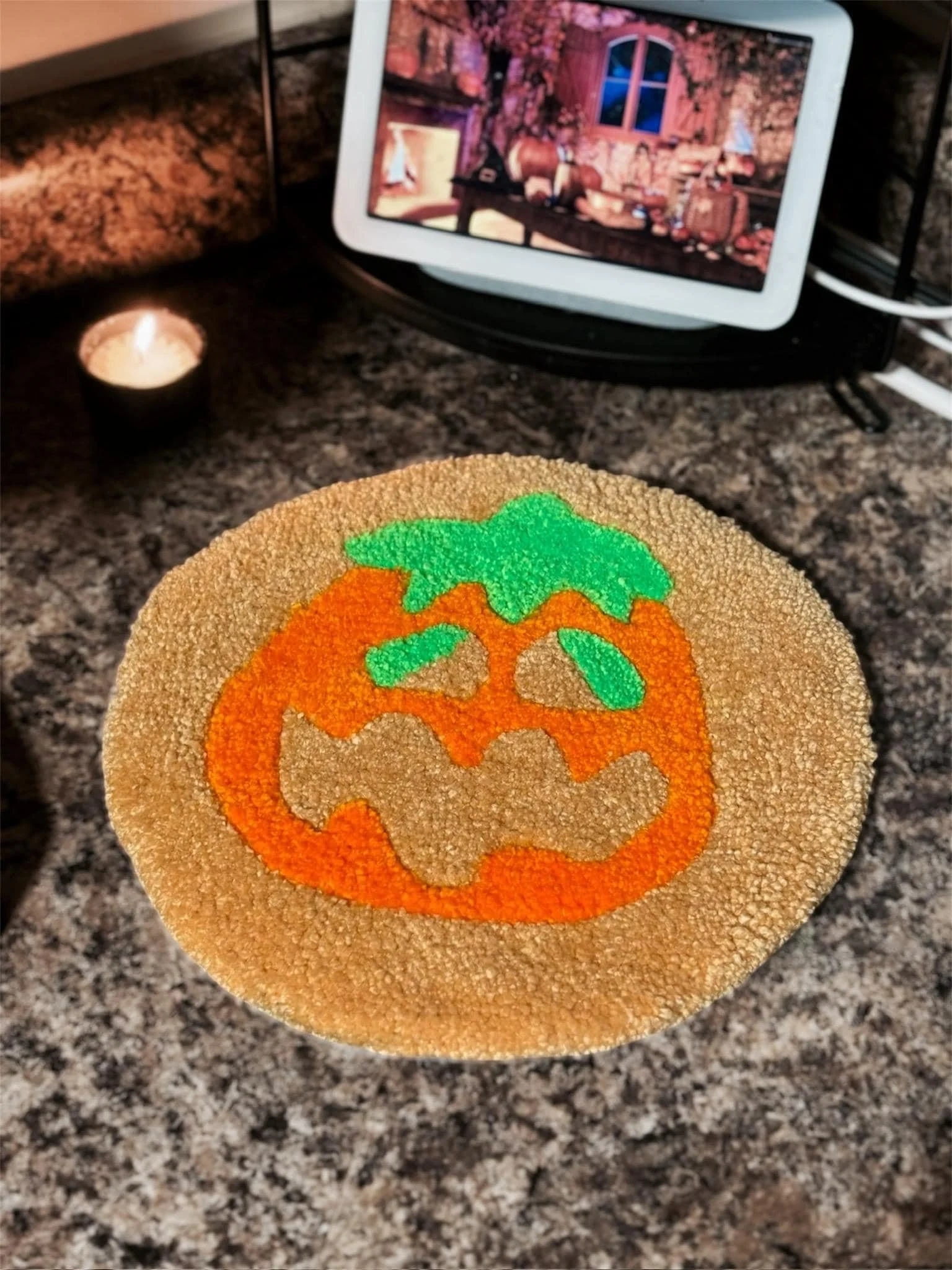 Halloween Cookie Rug