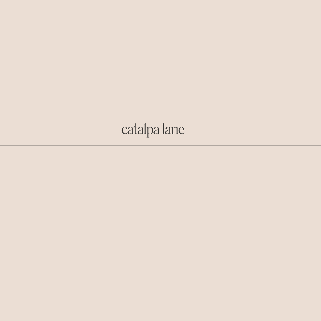 catalpa lane: poem