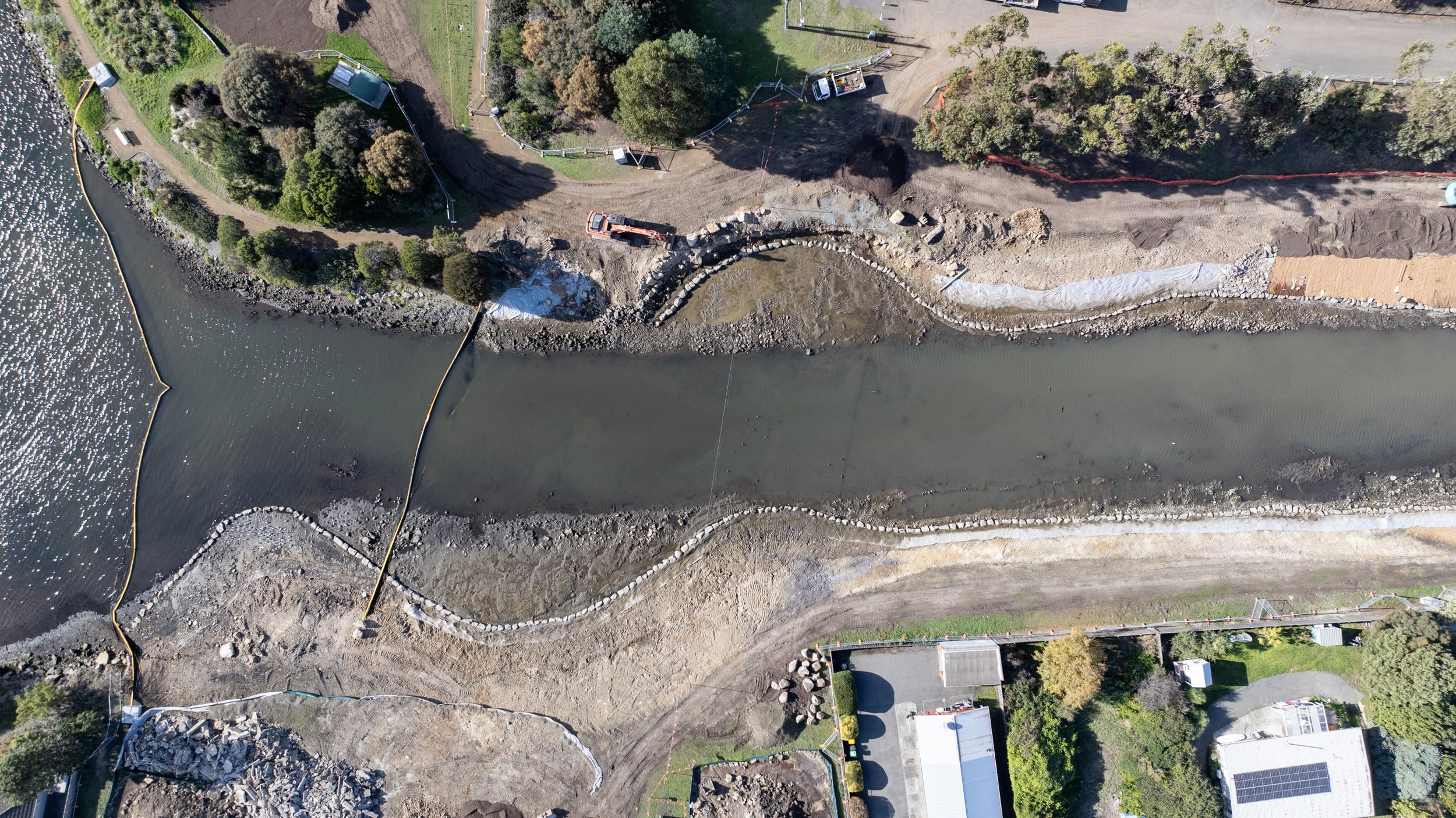 New Town Rivulet Restoration construction.jpg