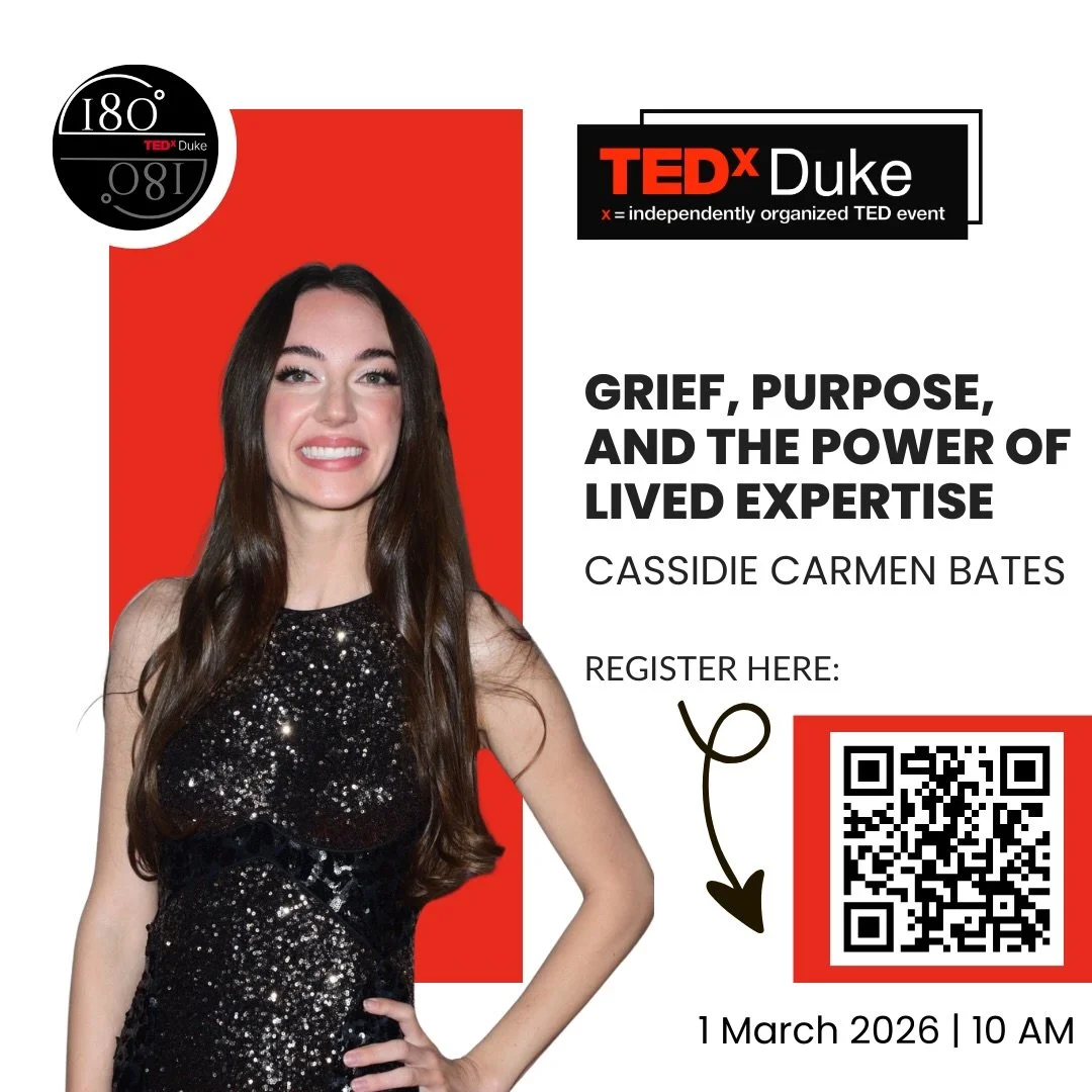 1 week! 🌟 can&rsquo;t wait to see y&rsquo;all there 🫶🏼

link in my bio for tickets ✨

#tedx #ted #duke #tedtalk