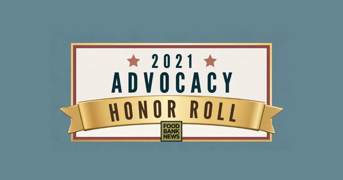 Food Bank News, 2021 Advocacy High Honor Roll, Food Bank of Contra Costa and Solano