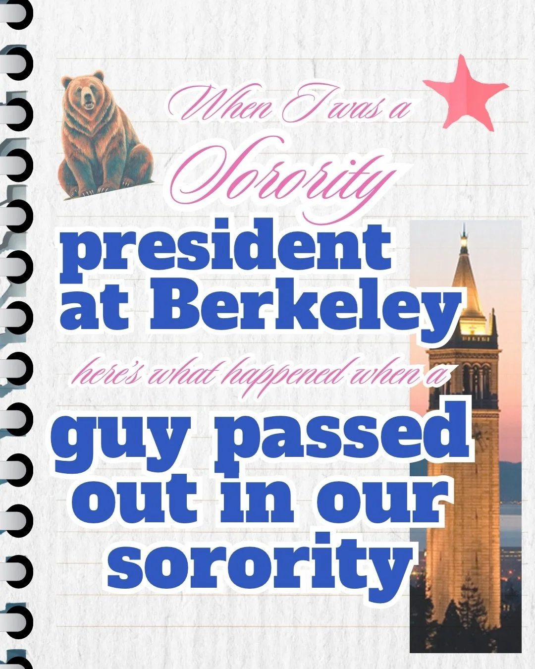 not my typical post, but something that&rsquo;s been on my heart and mind 🫶🏼

#college #sorority #greeklife #berkeley #president