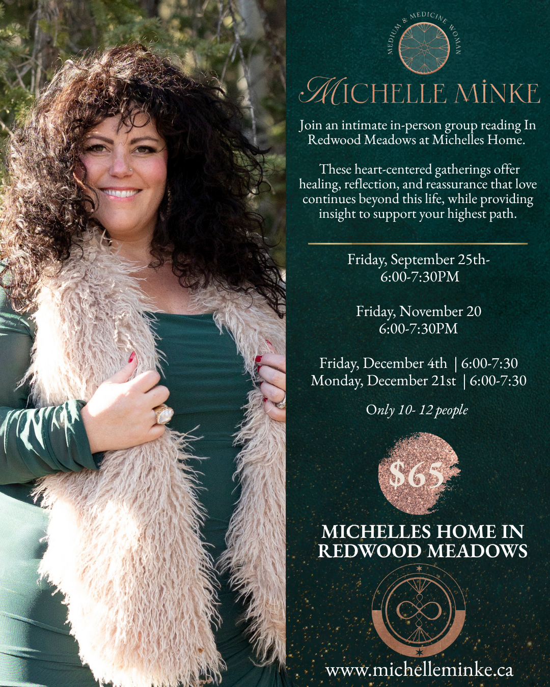 In-Person Group Readings with Michelle