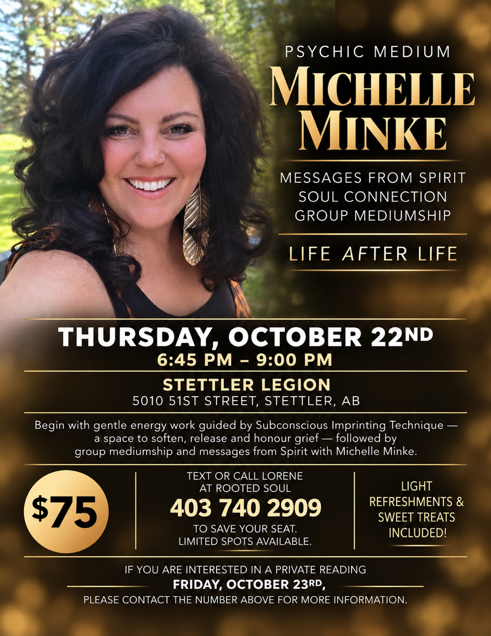 Messages with Spirit in Stettler